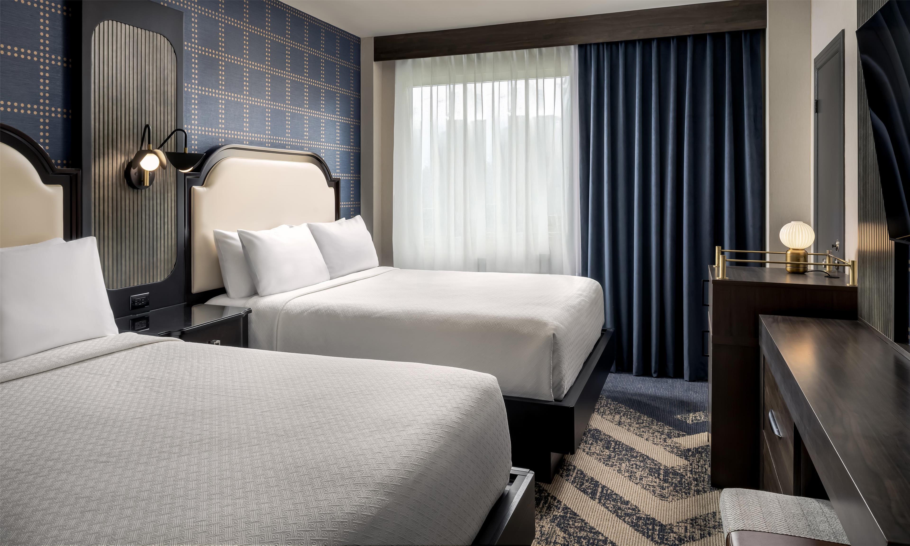 Double Two Queen Beds