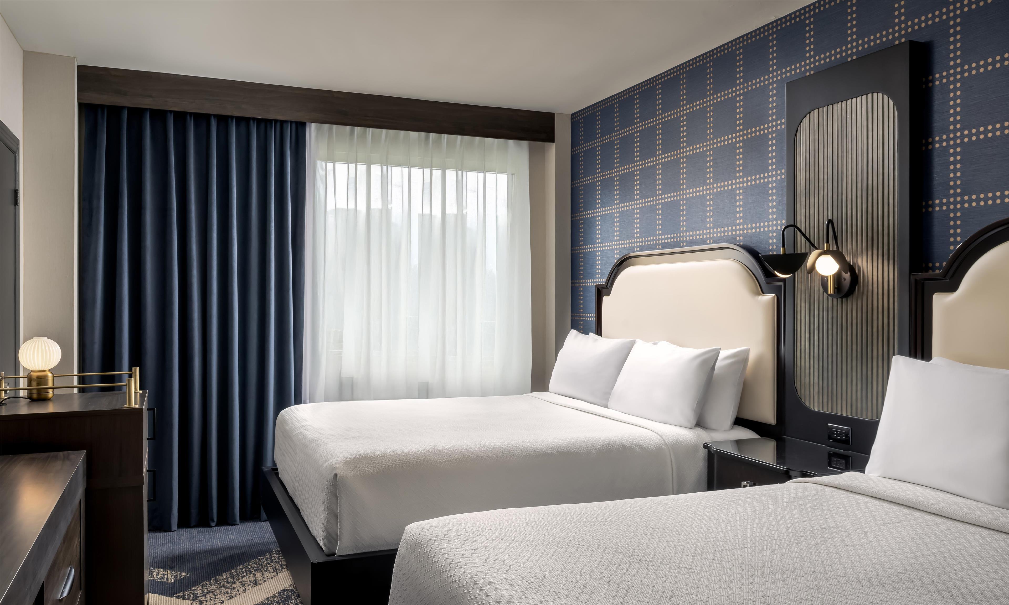 Double Two Double Beds