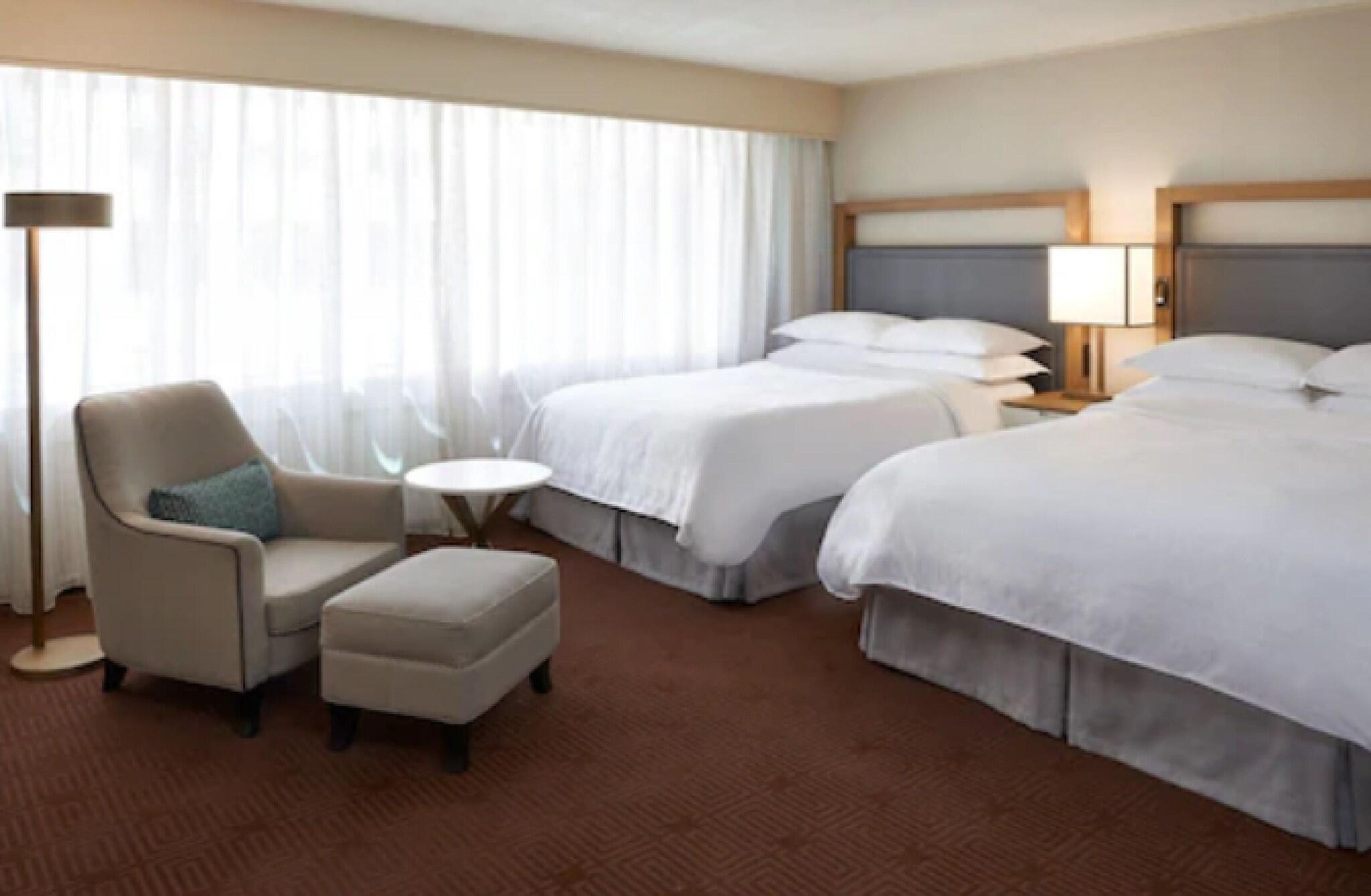 Double Two Double Beds