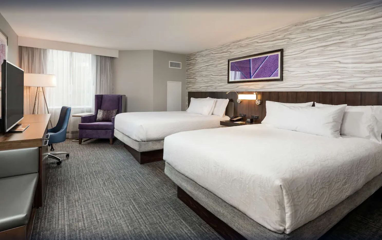 Double Two Queen Beds