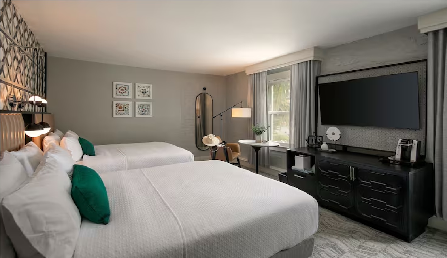 Double Two Queen Beds