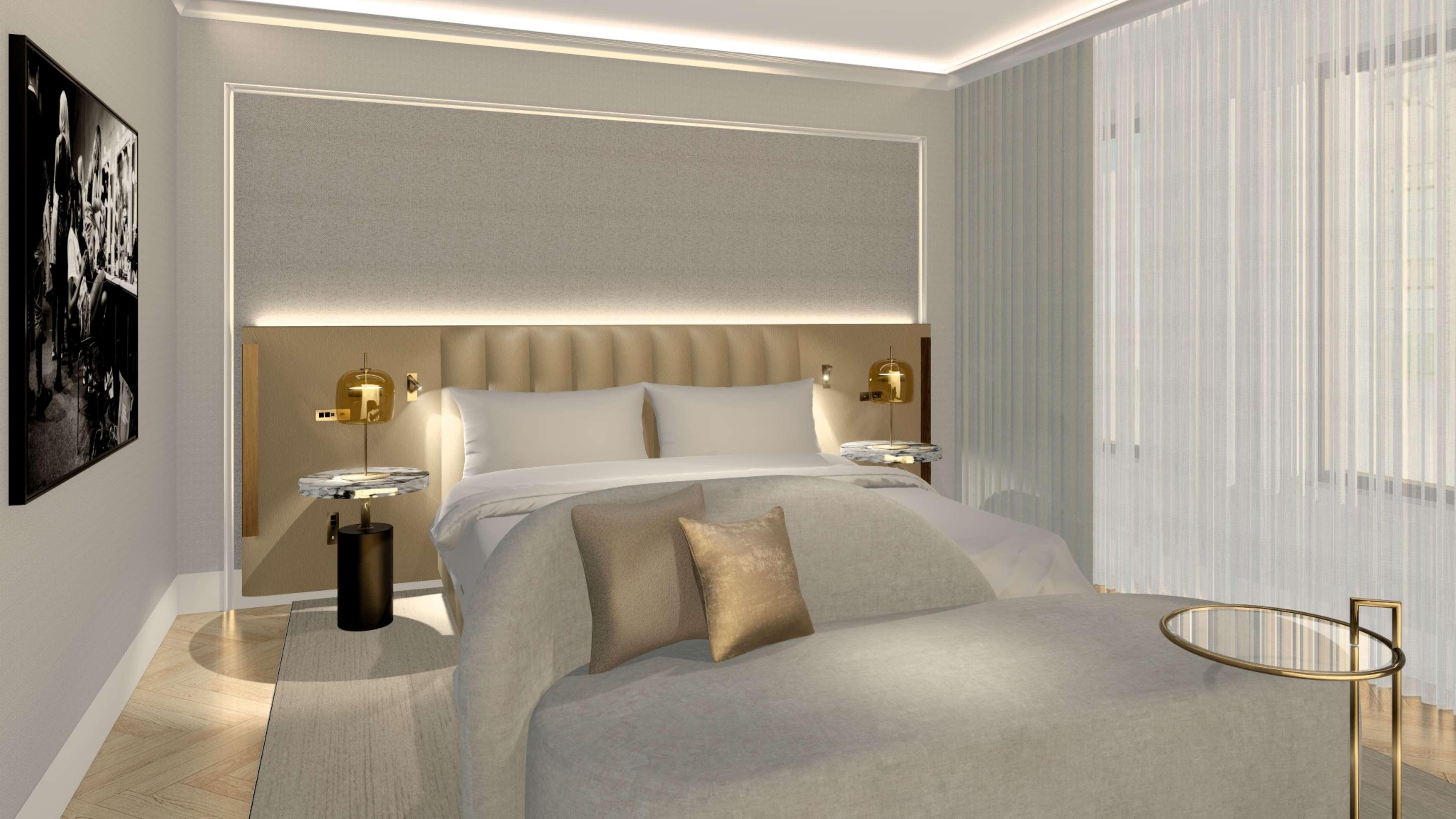 Studio King Size Bed