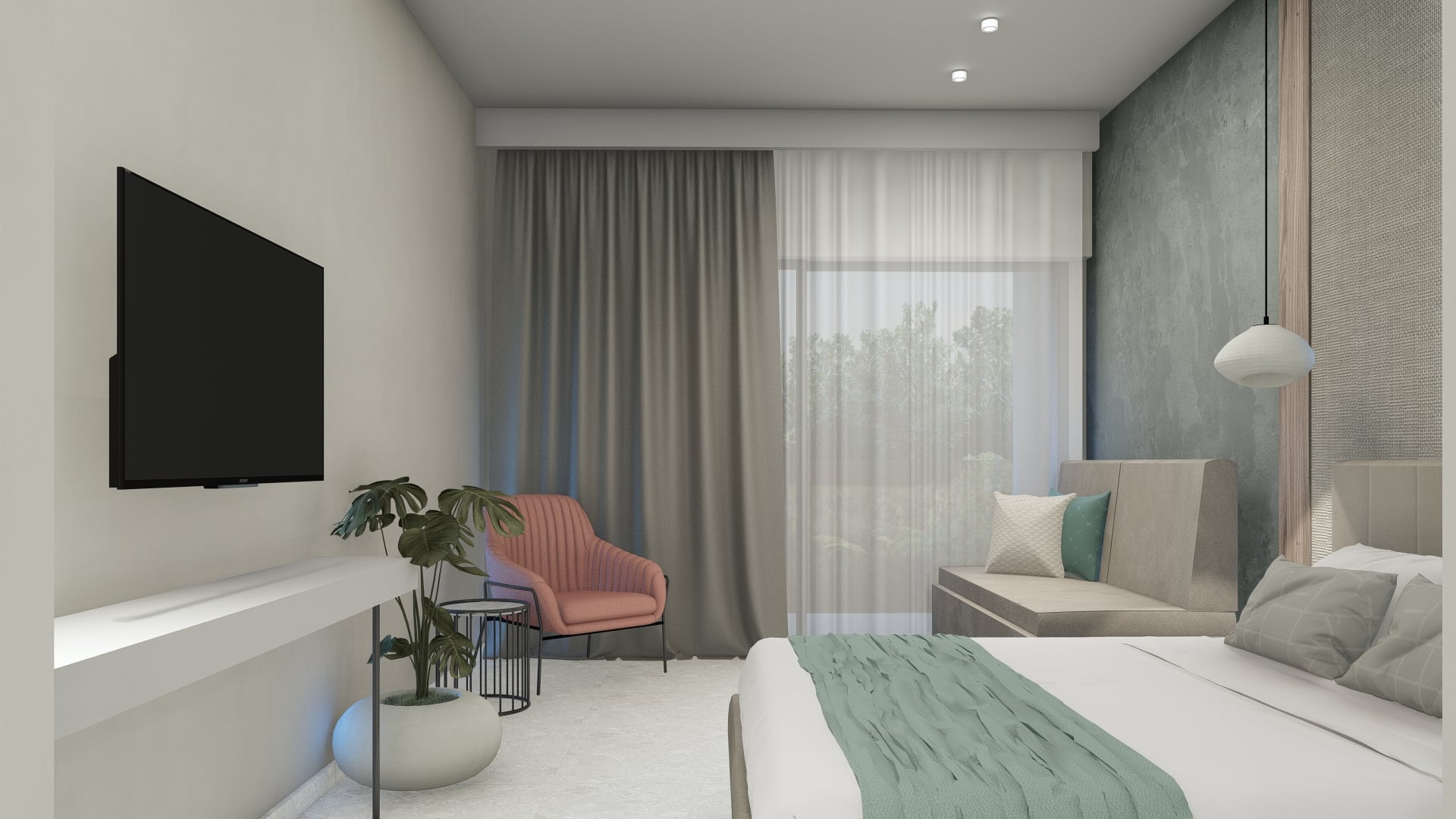 Double or Twin Sea View