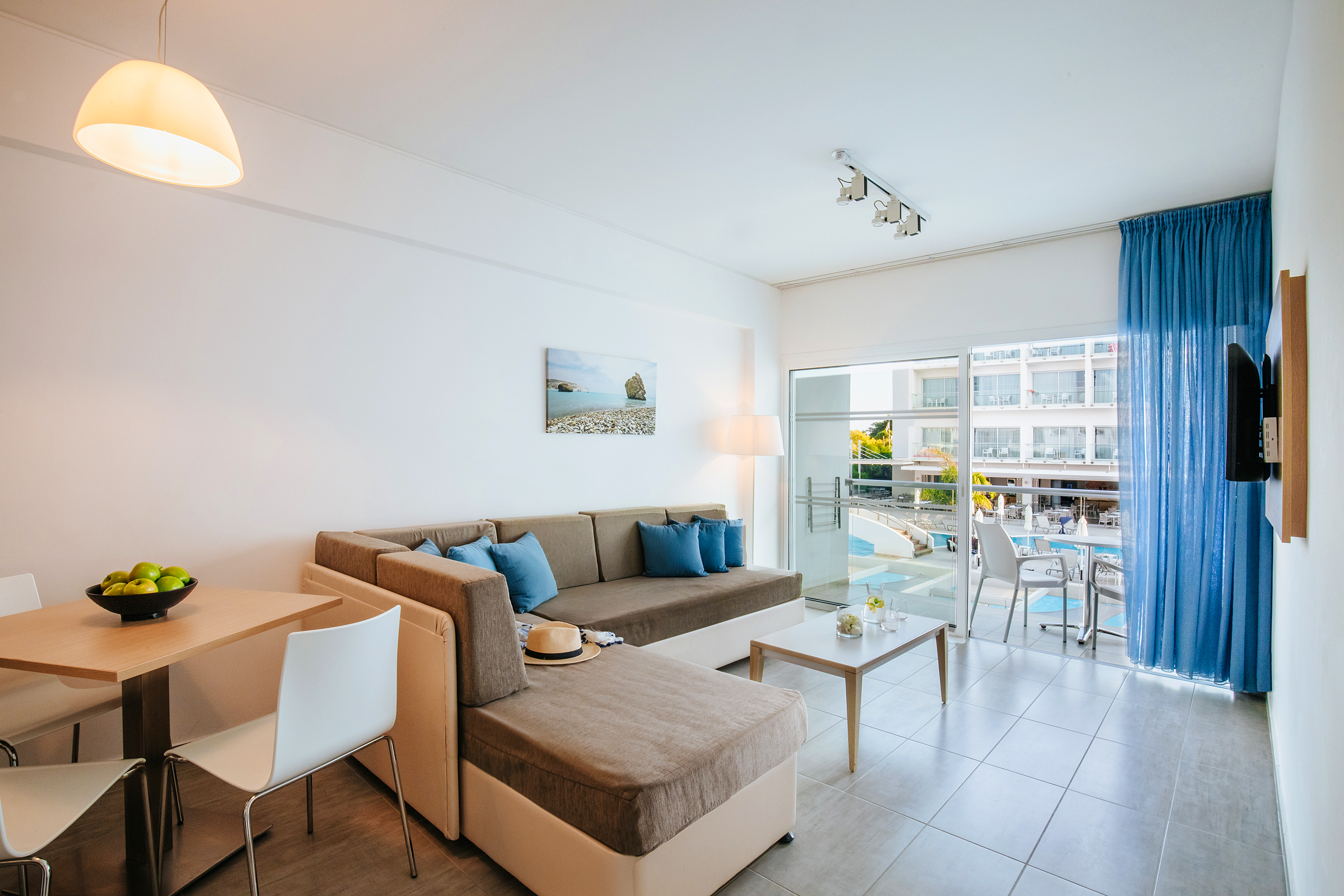 Family Room Pool View