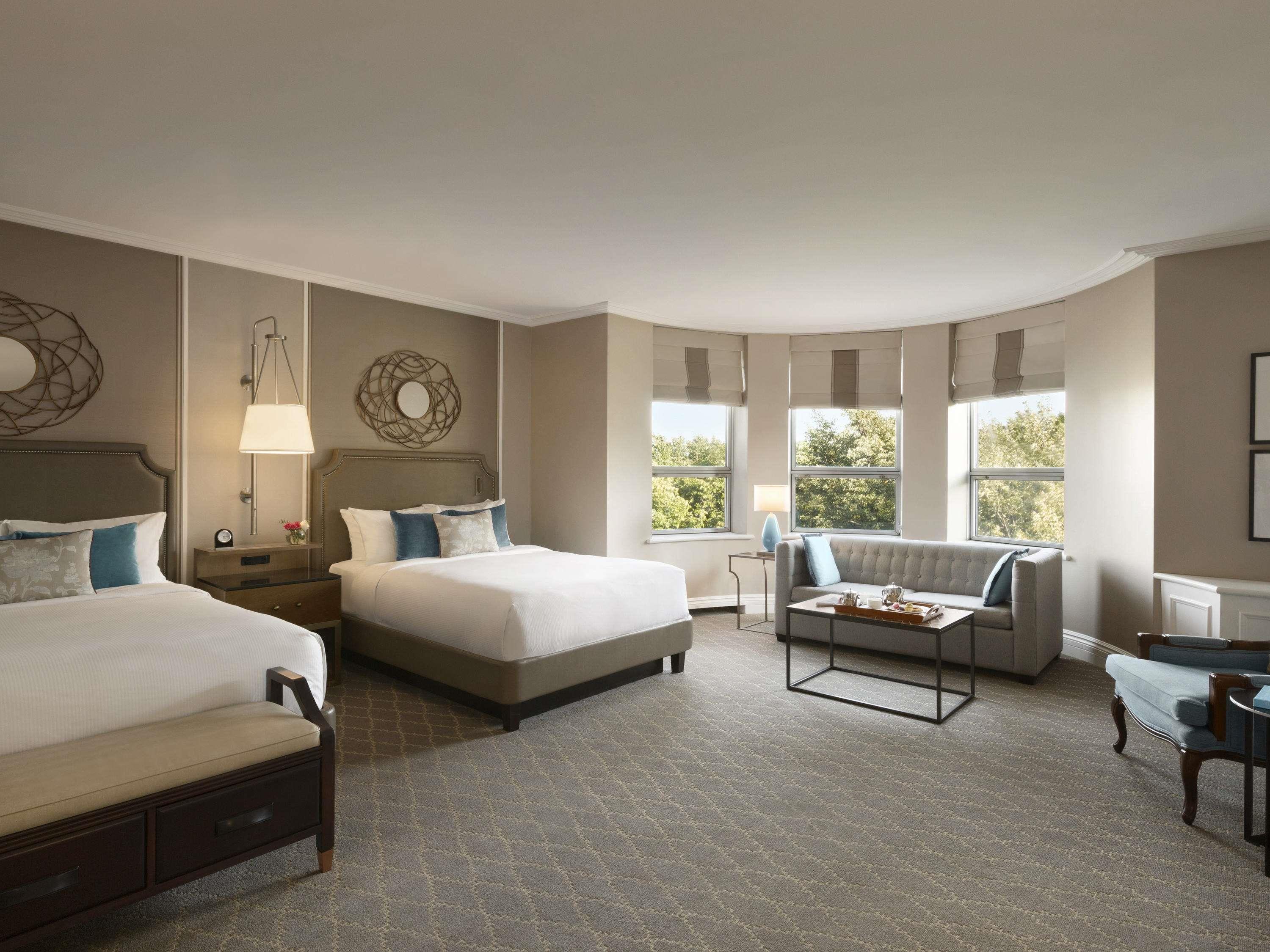 Double Two Double Beds