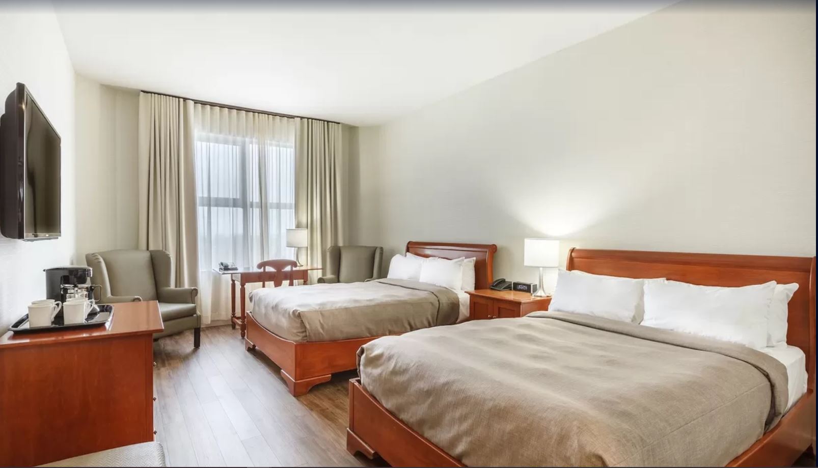 Double Two Queen Beds