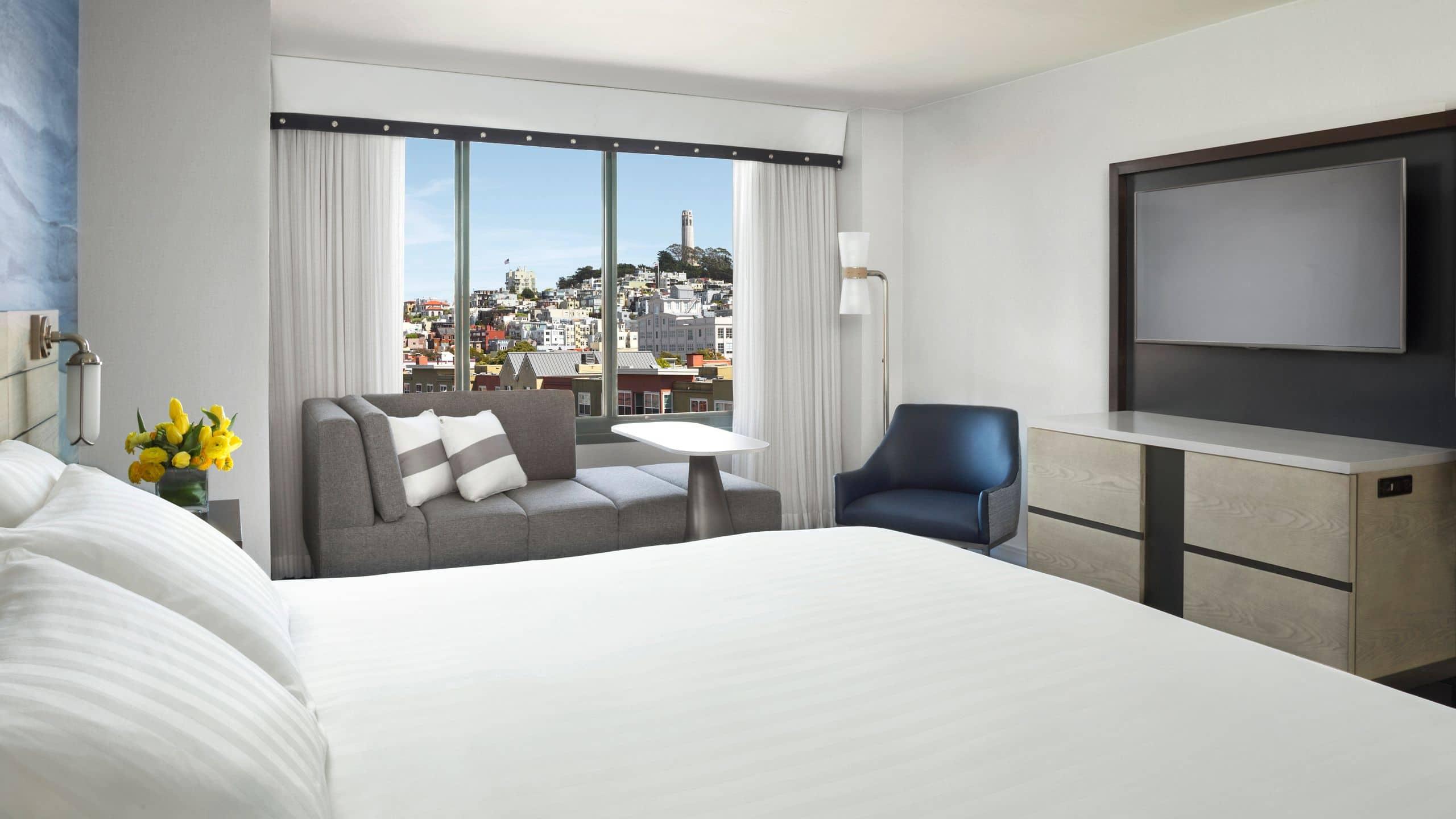 Double City View King Bed