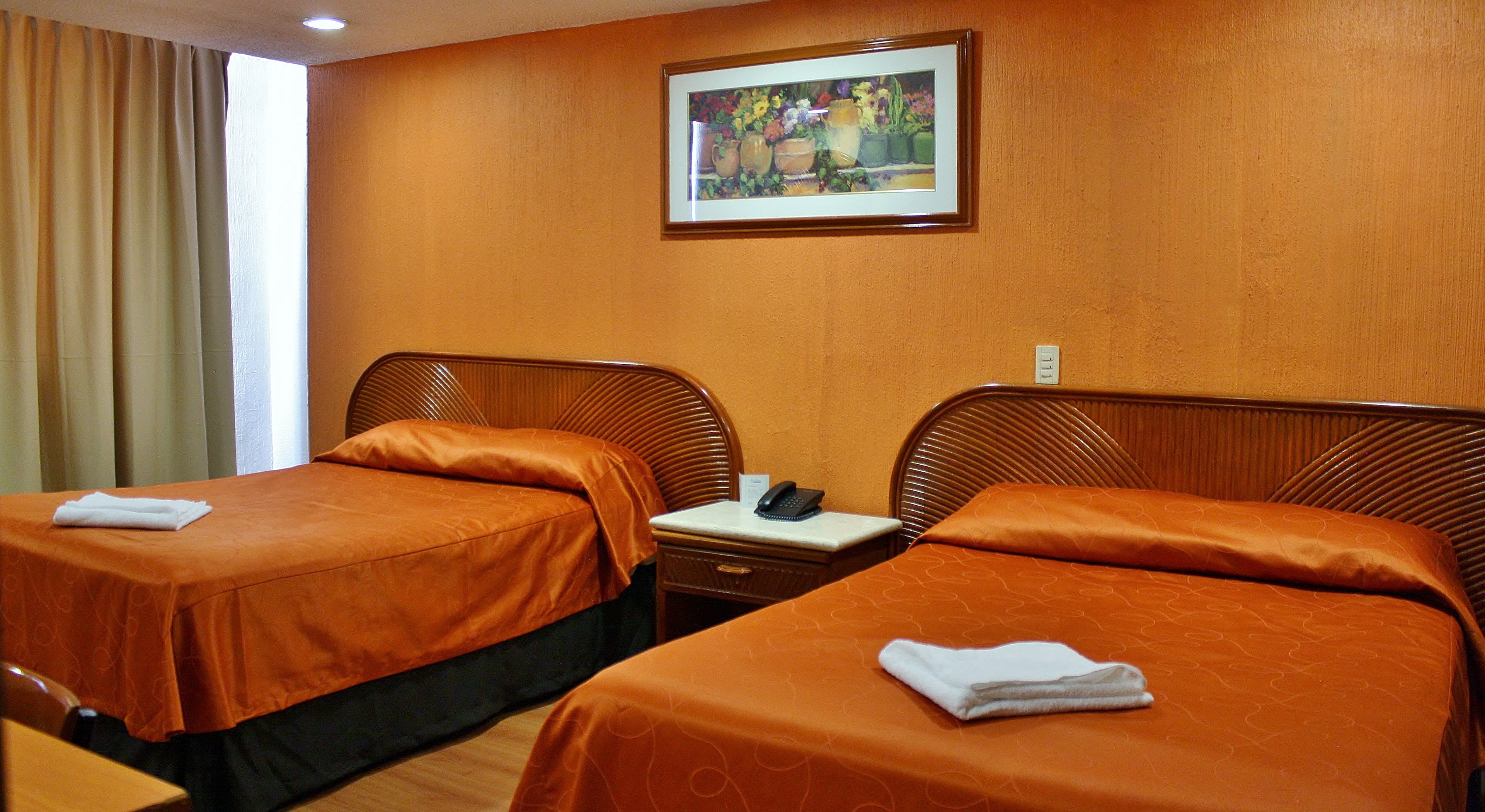 Double Two Double Beds