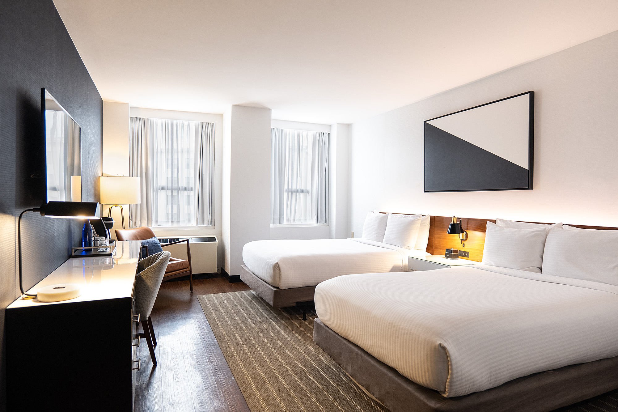 Studio Two Double Beds