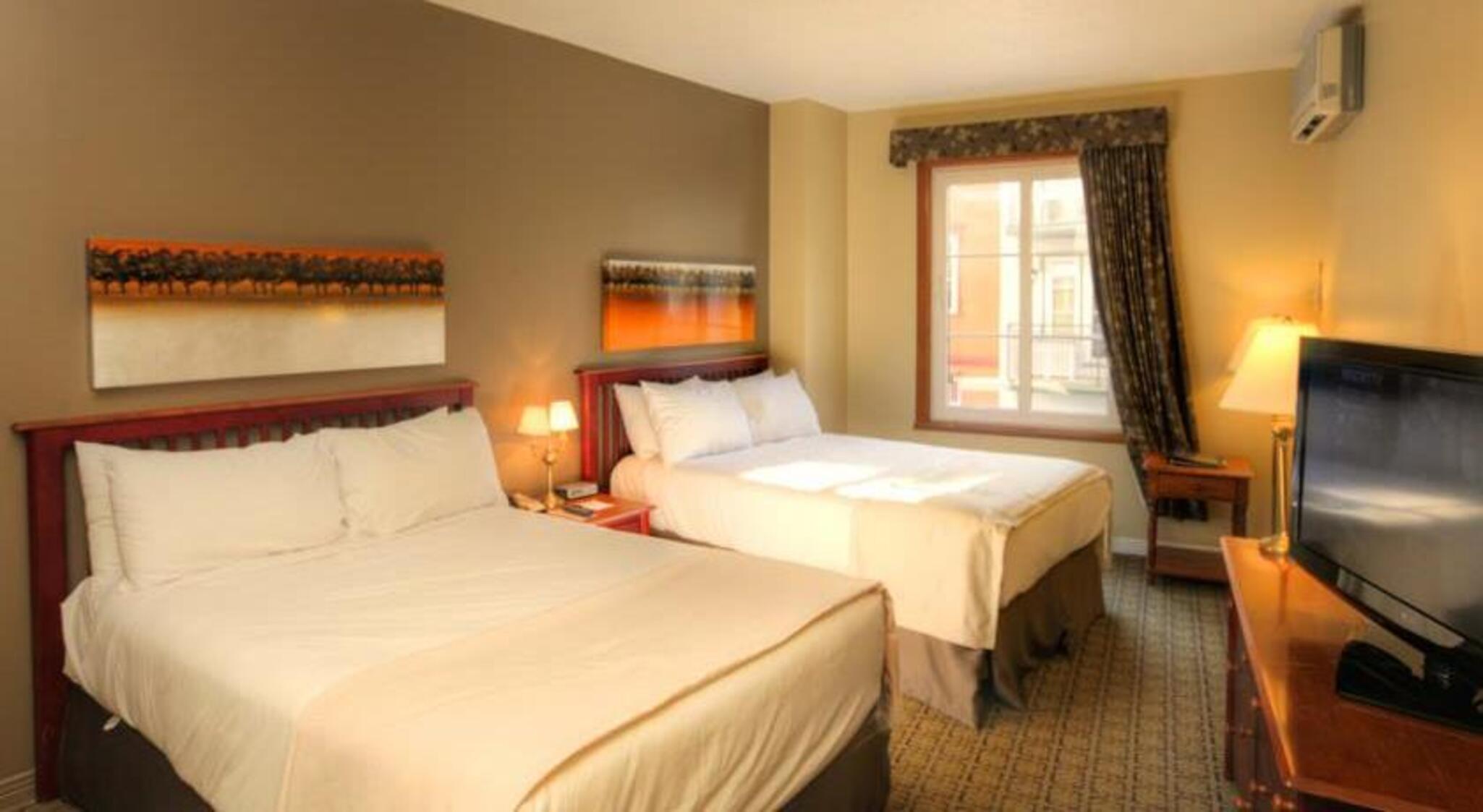 Double Two Double Beds