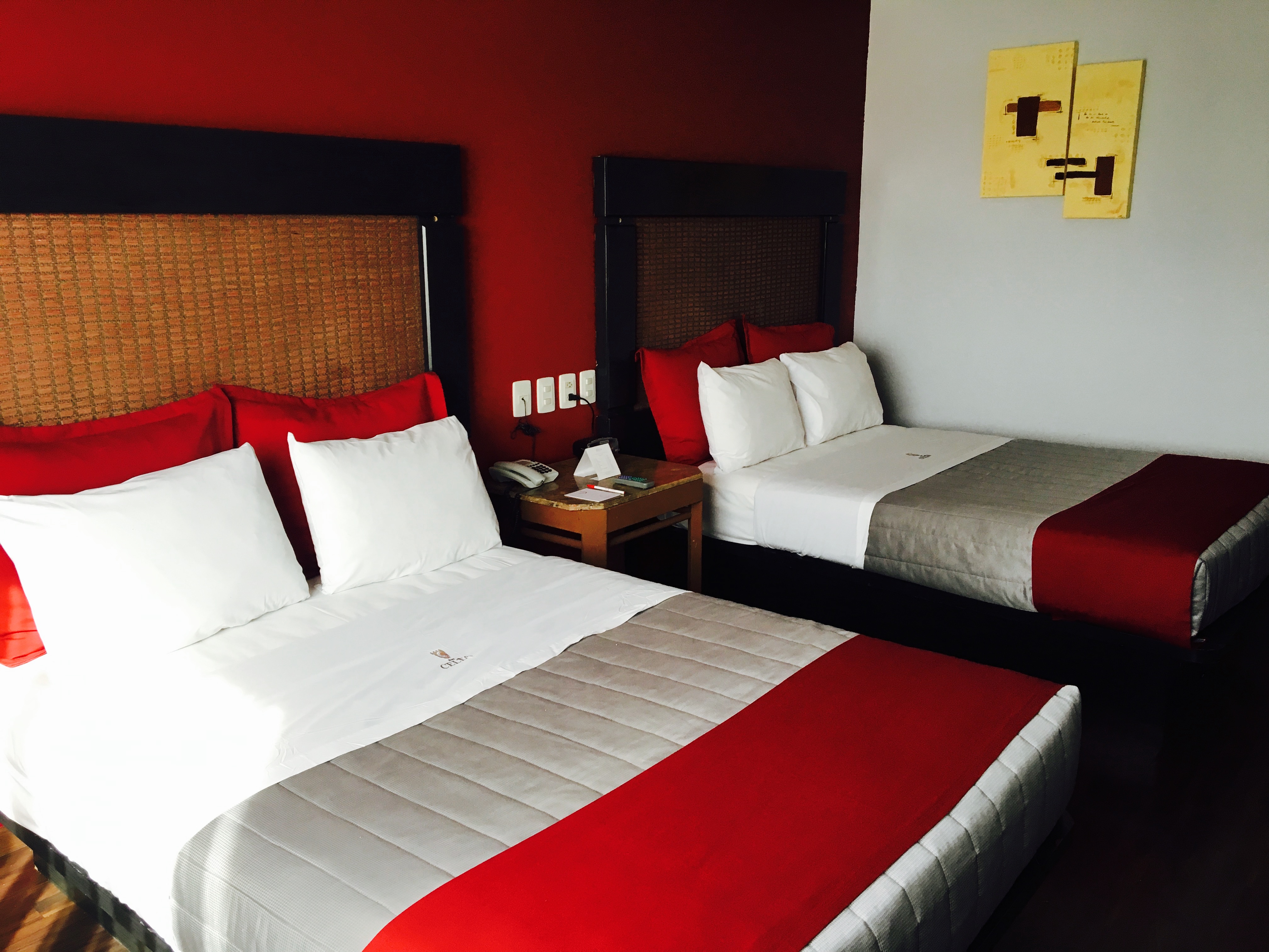 Double Two Double Beds