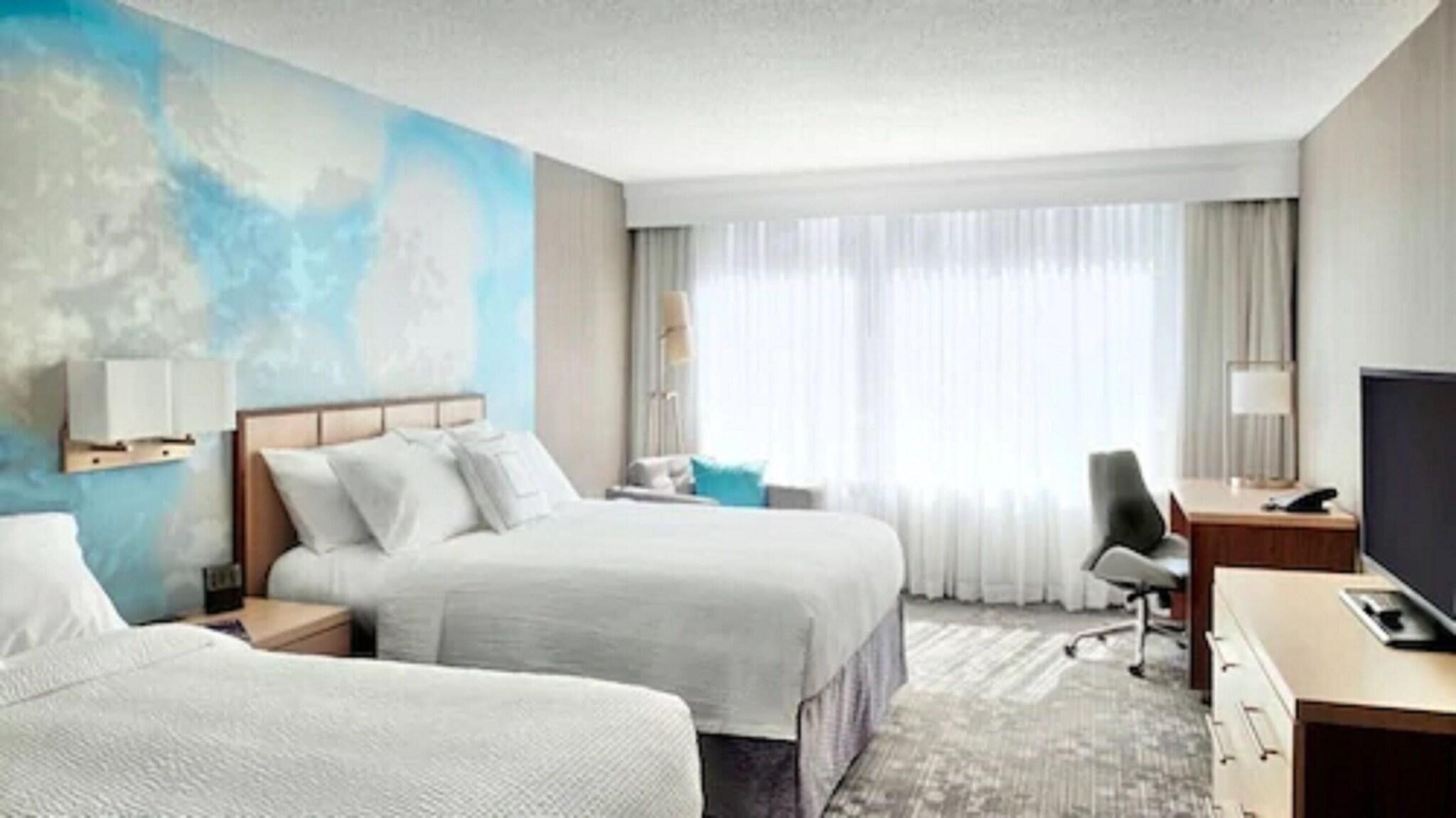 Quadruple Two Queen Beds