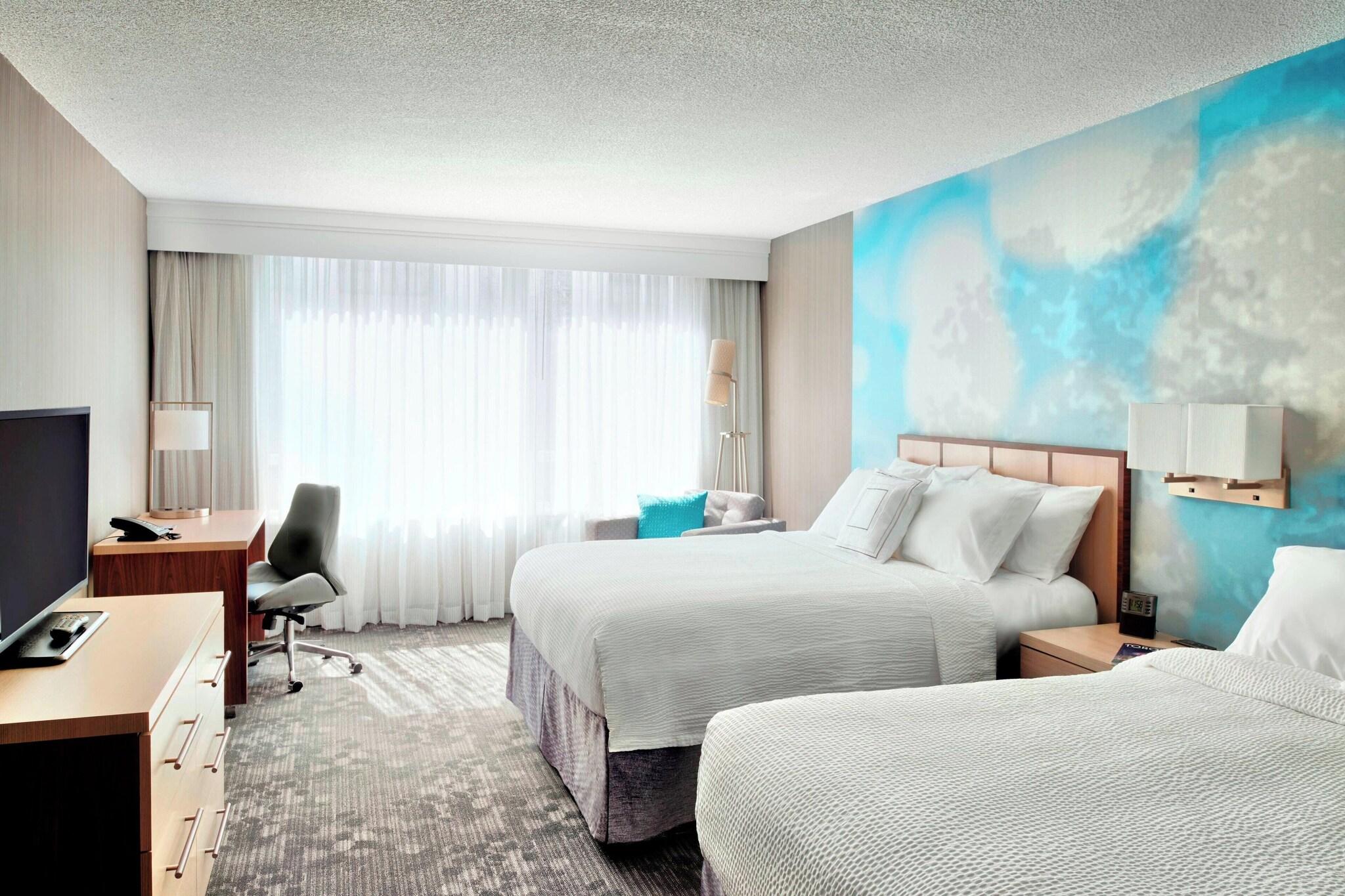 Quadruple Two Queen Beds