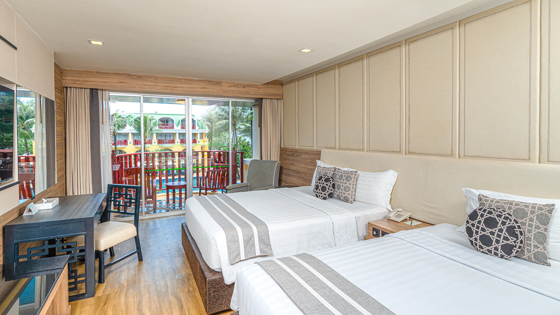 Double or Twin Deluxe Pool View