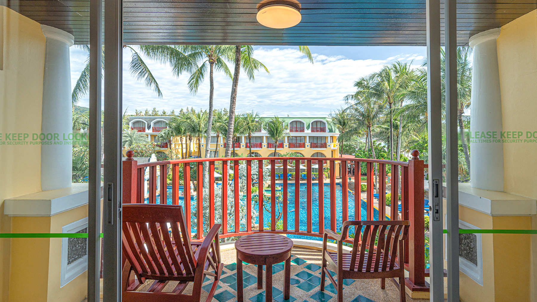 Double or Twin Deluxe Pool View