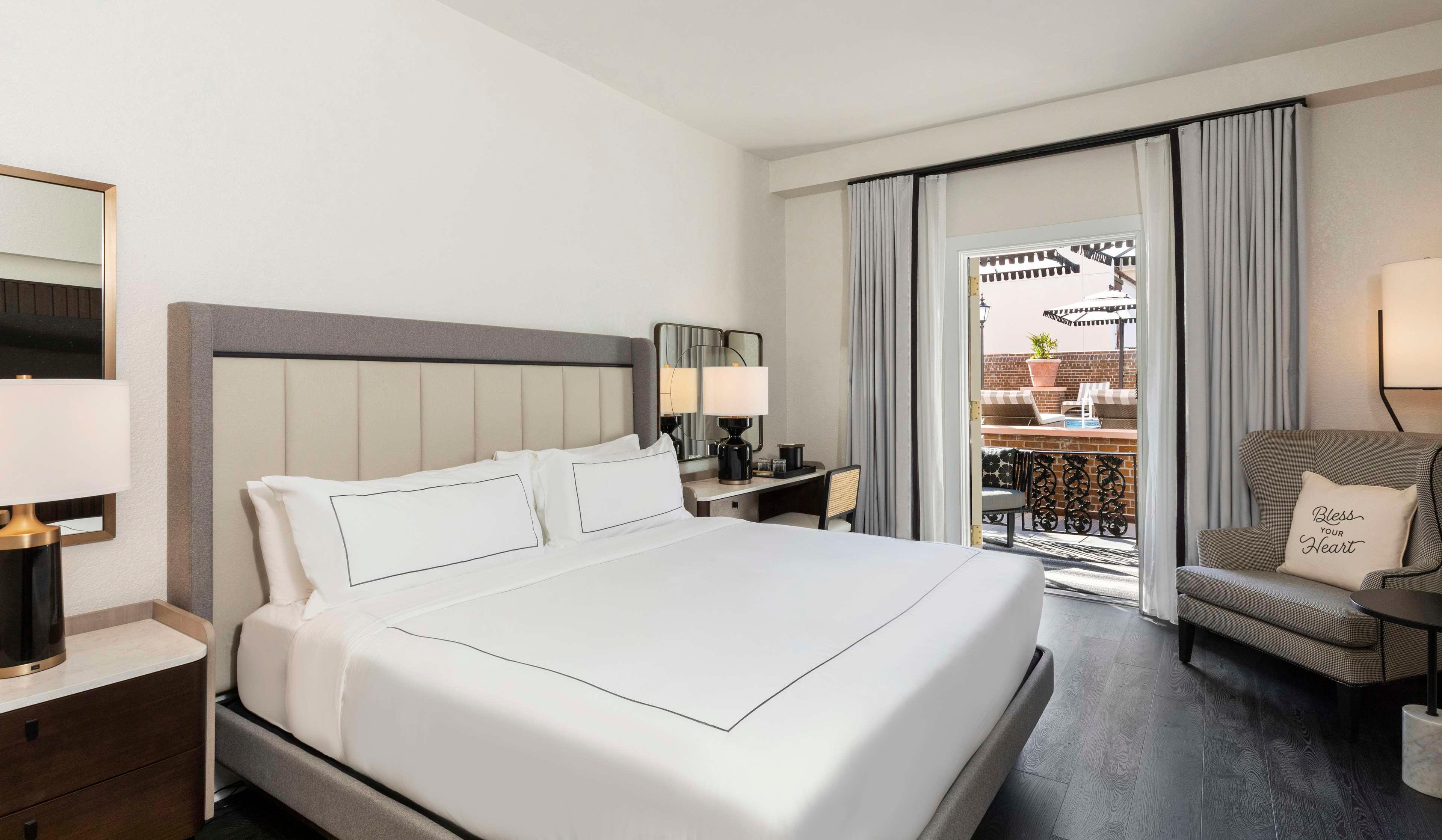 Double Pool View King Bed