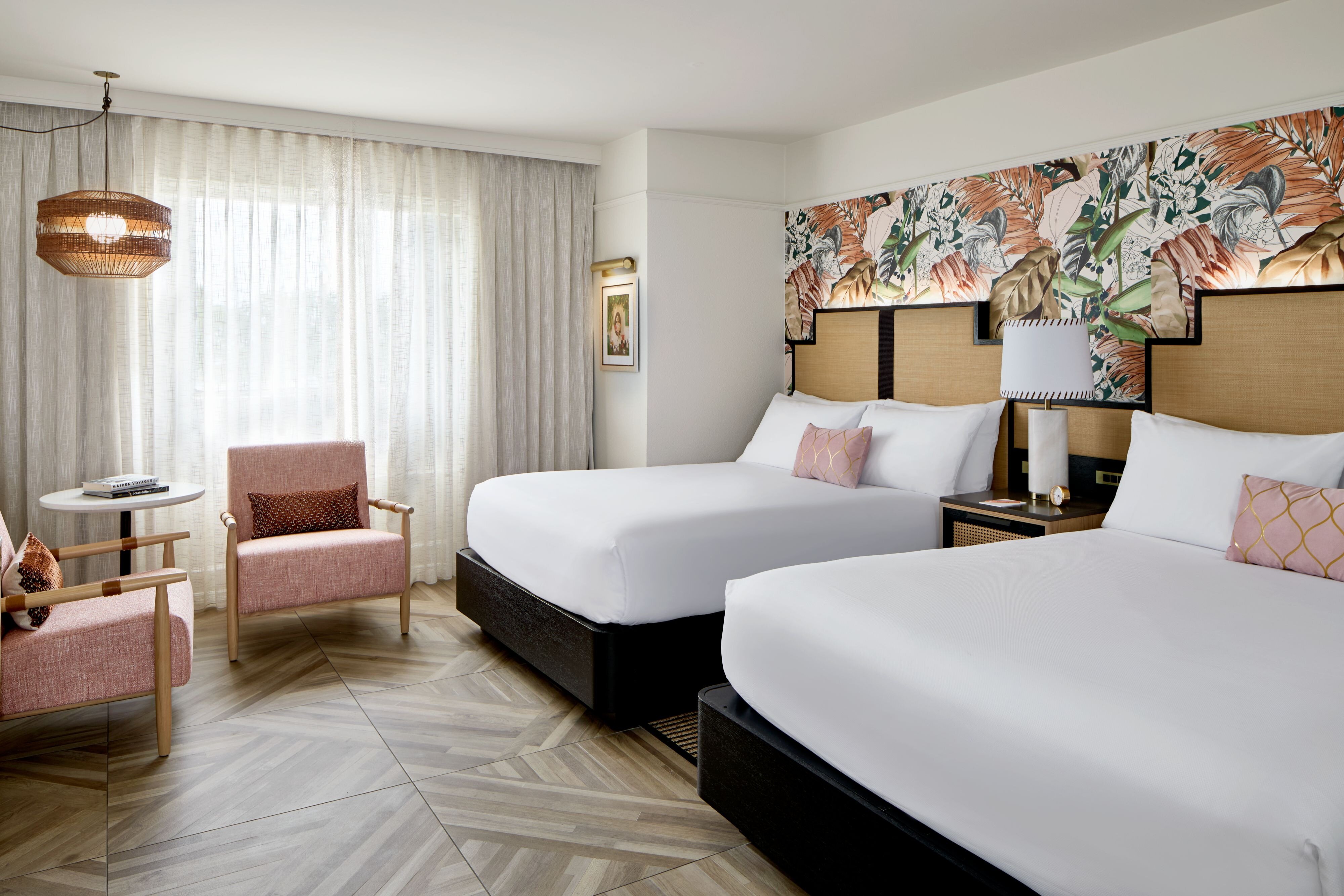 Double Two Queen Beds