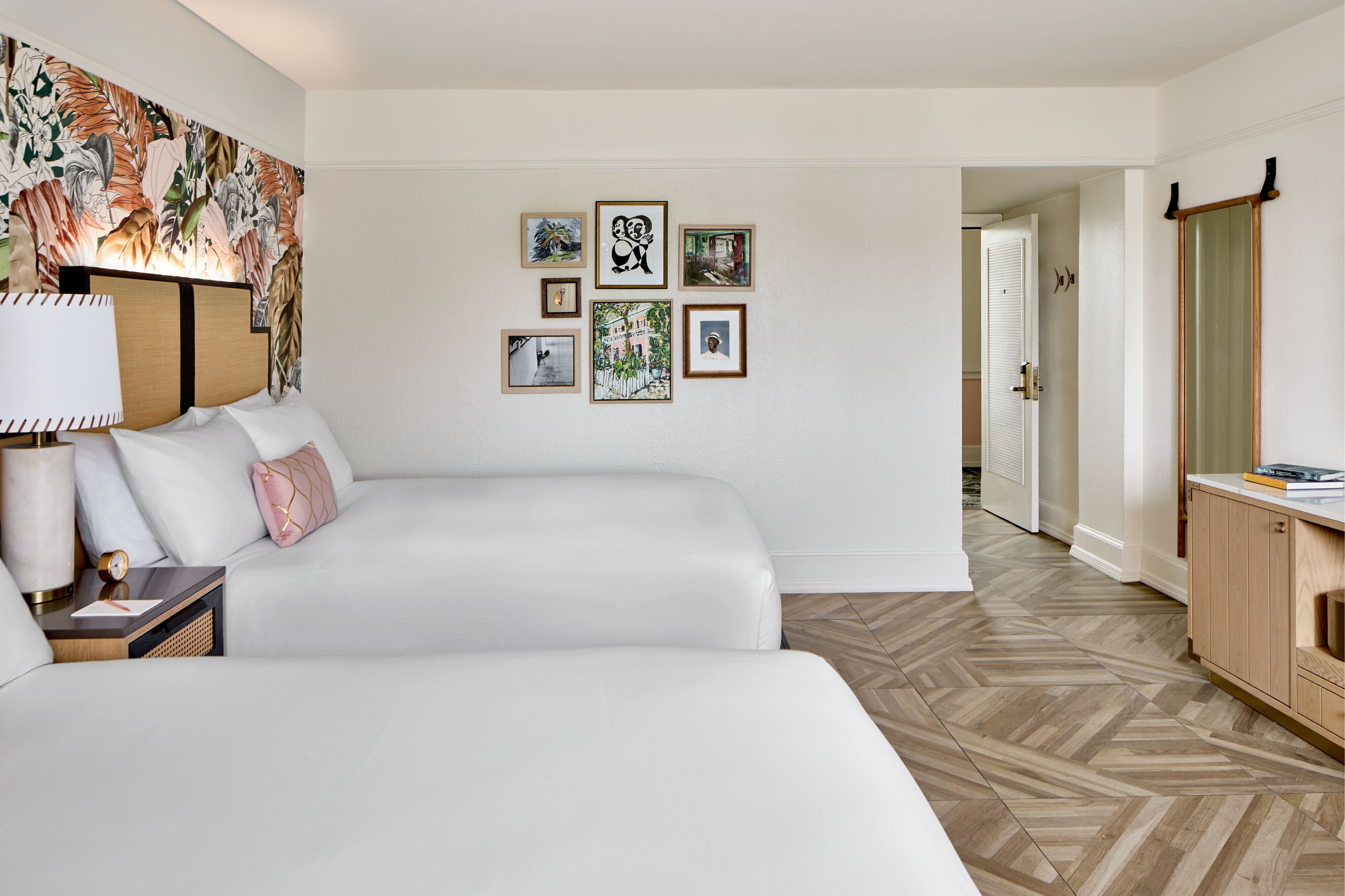 Double Two Queen Beds