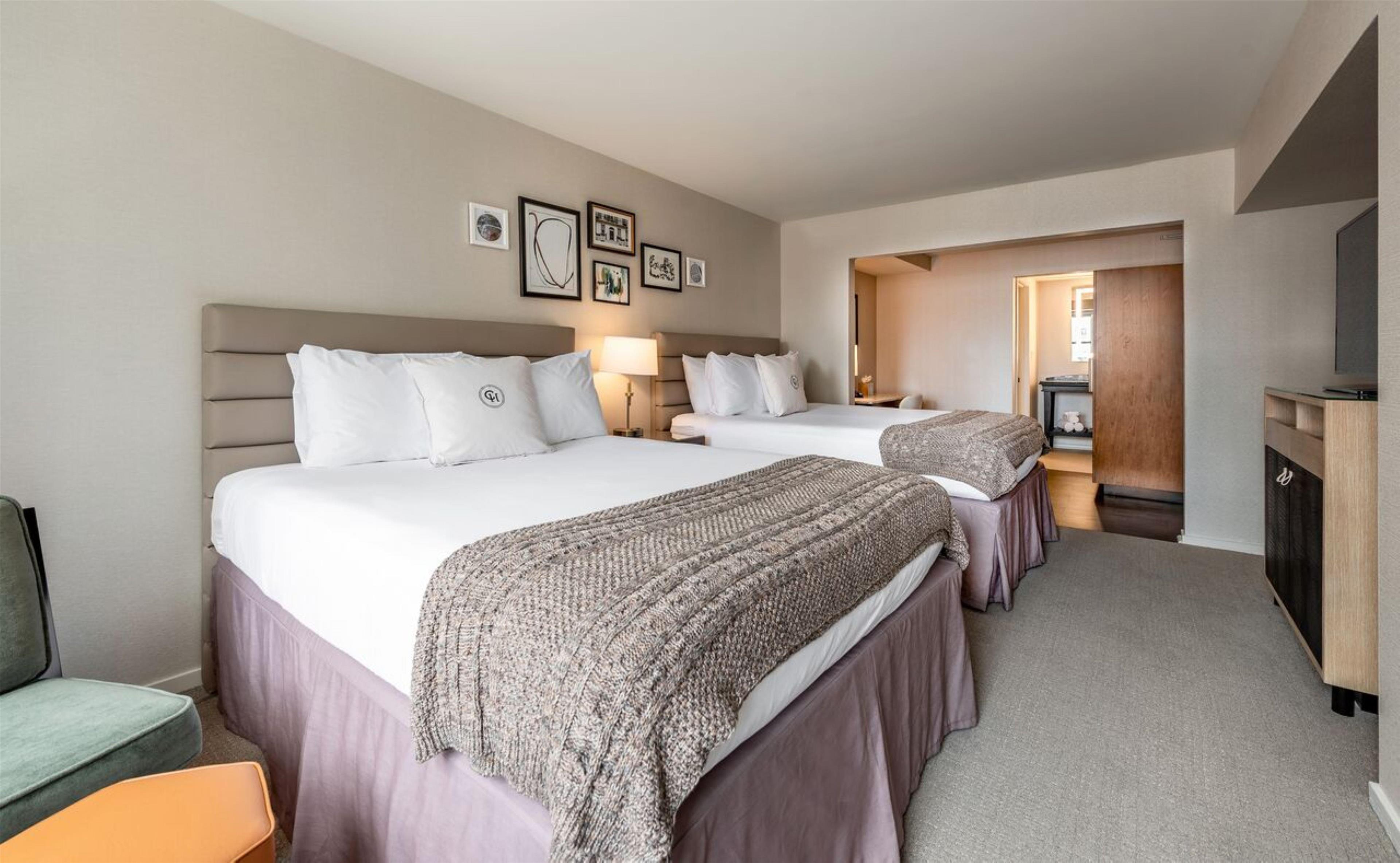 Double Two Queen Beds