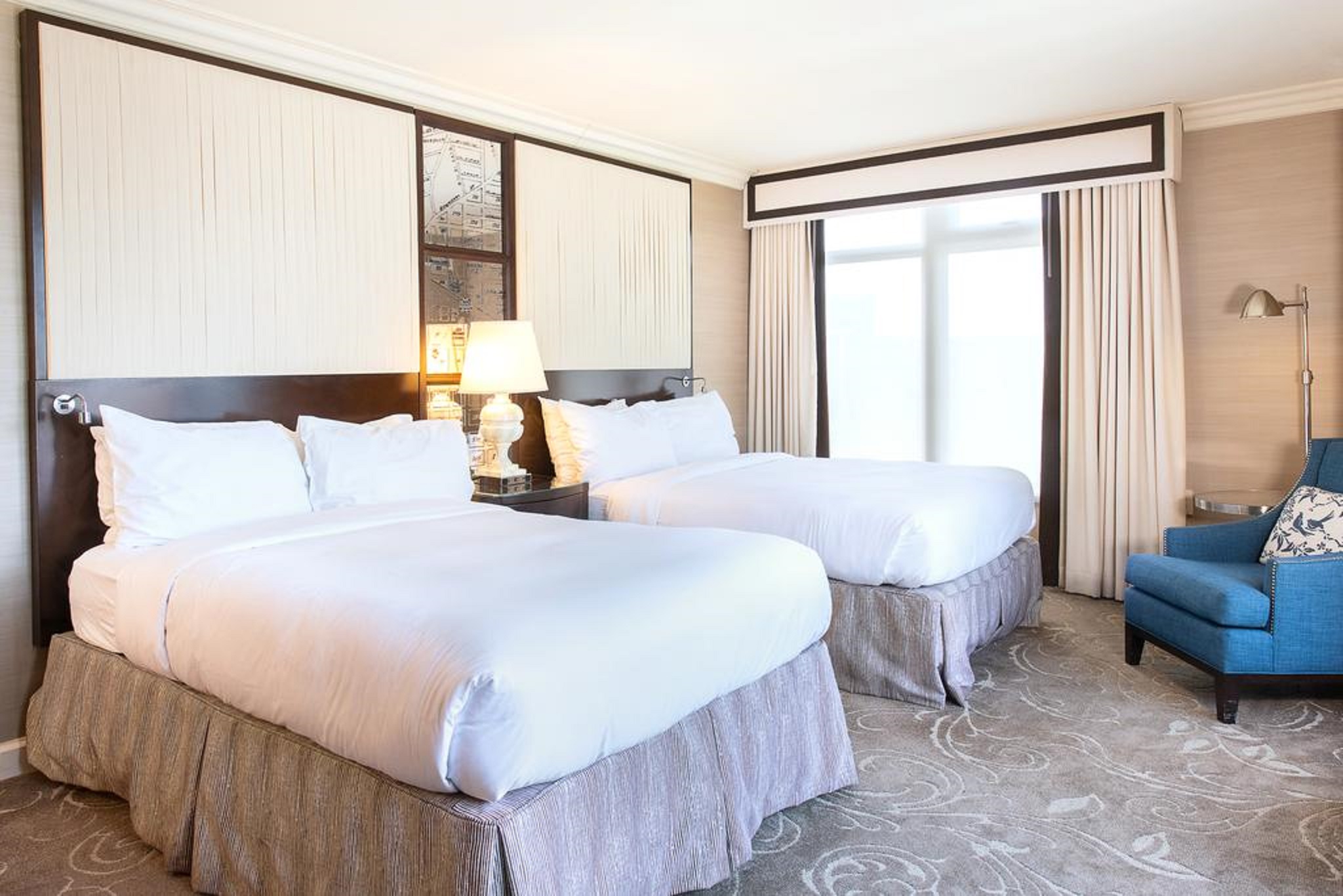 Double Two Double Beds