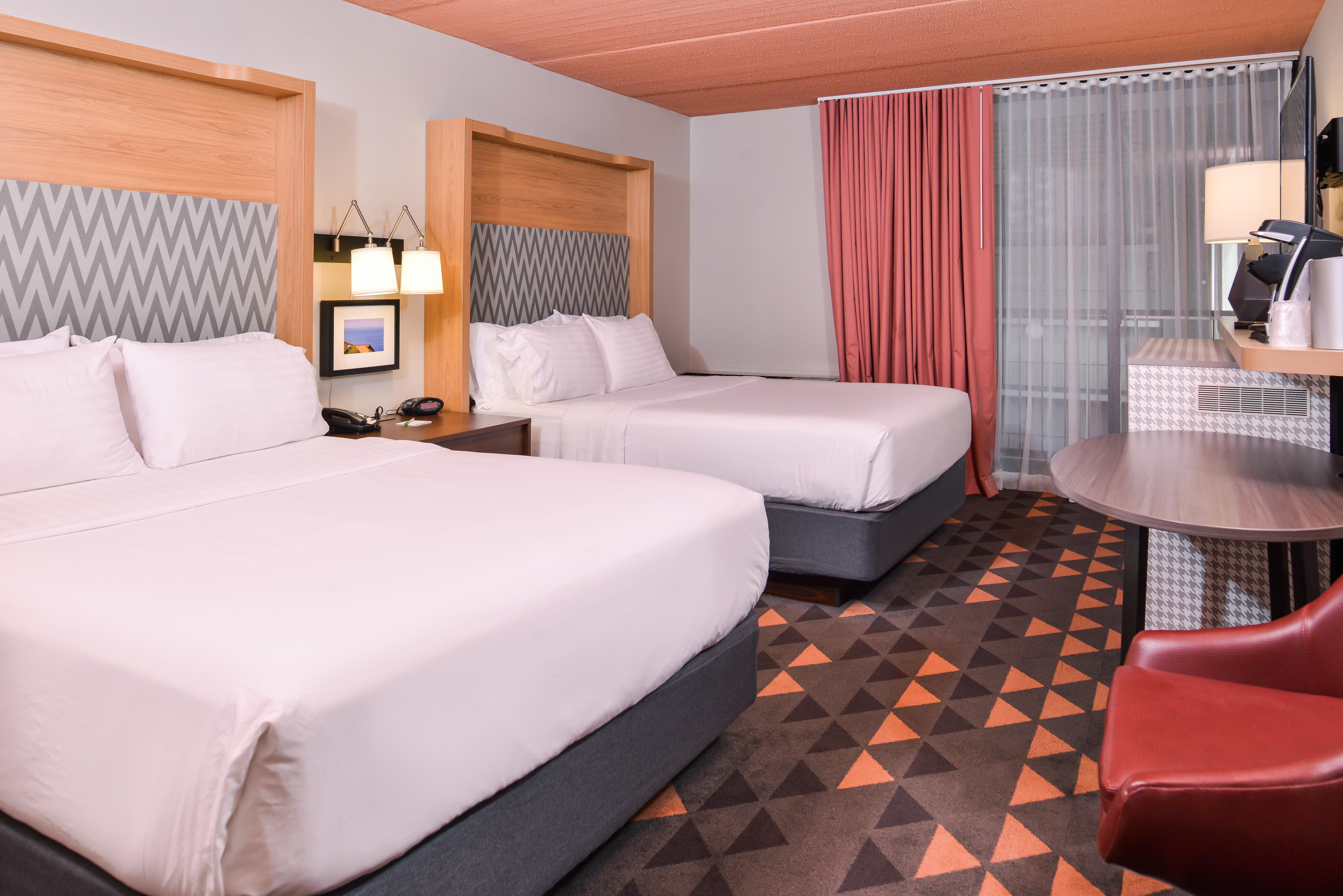 Double Two Double Beds