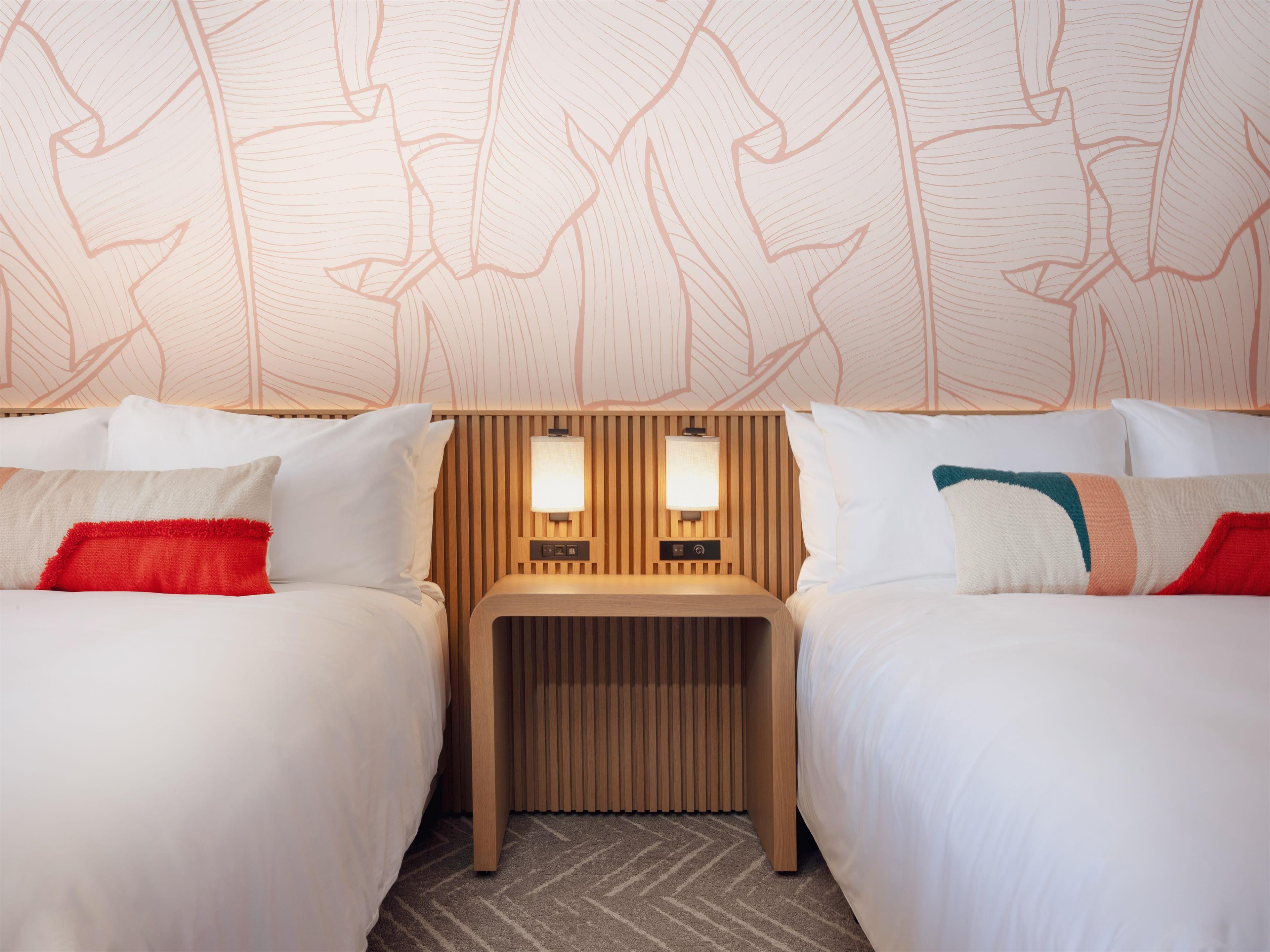 Double Two Queen Beds