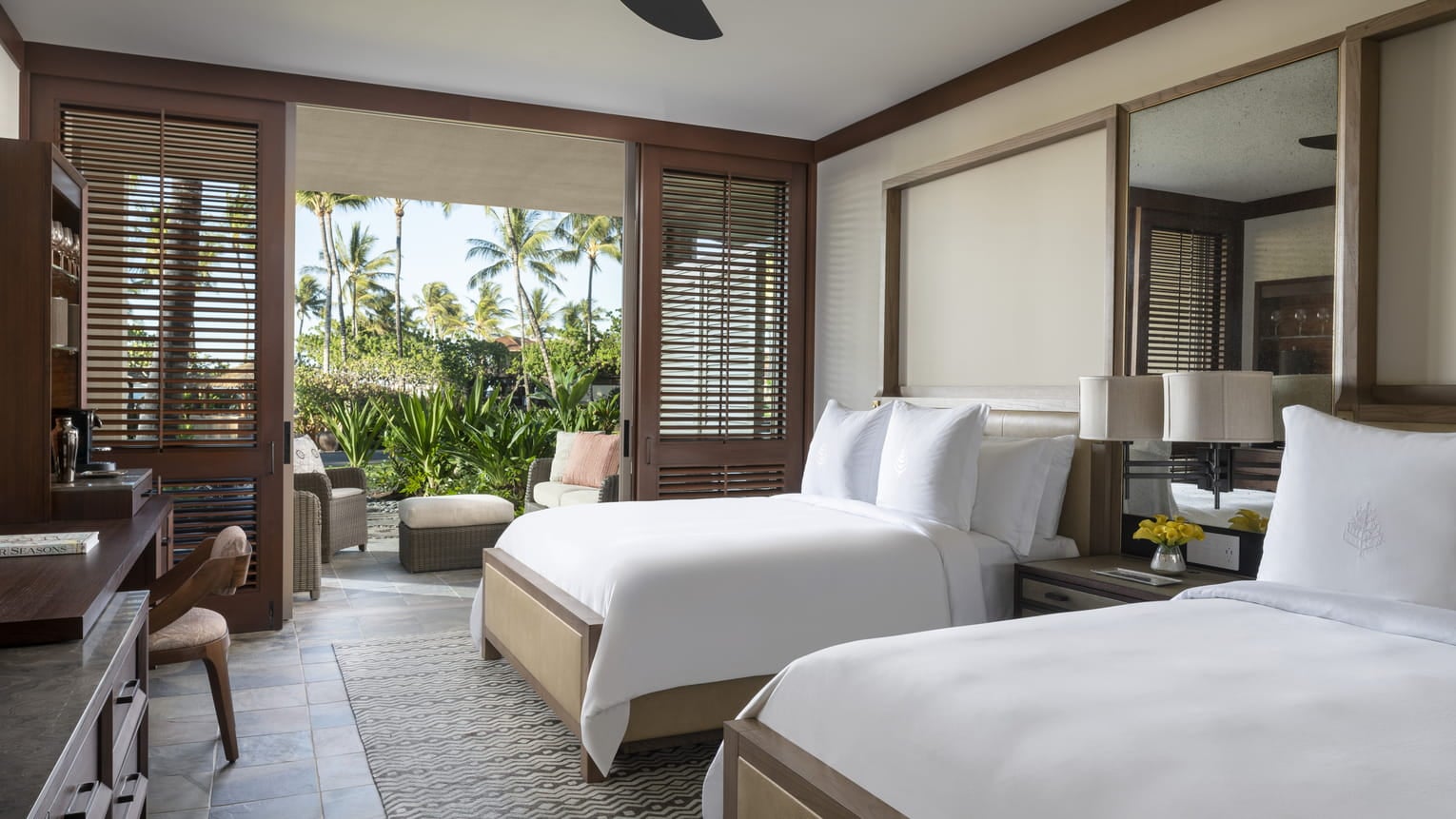 Double King Size Bed