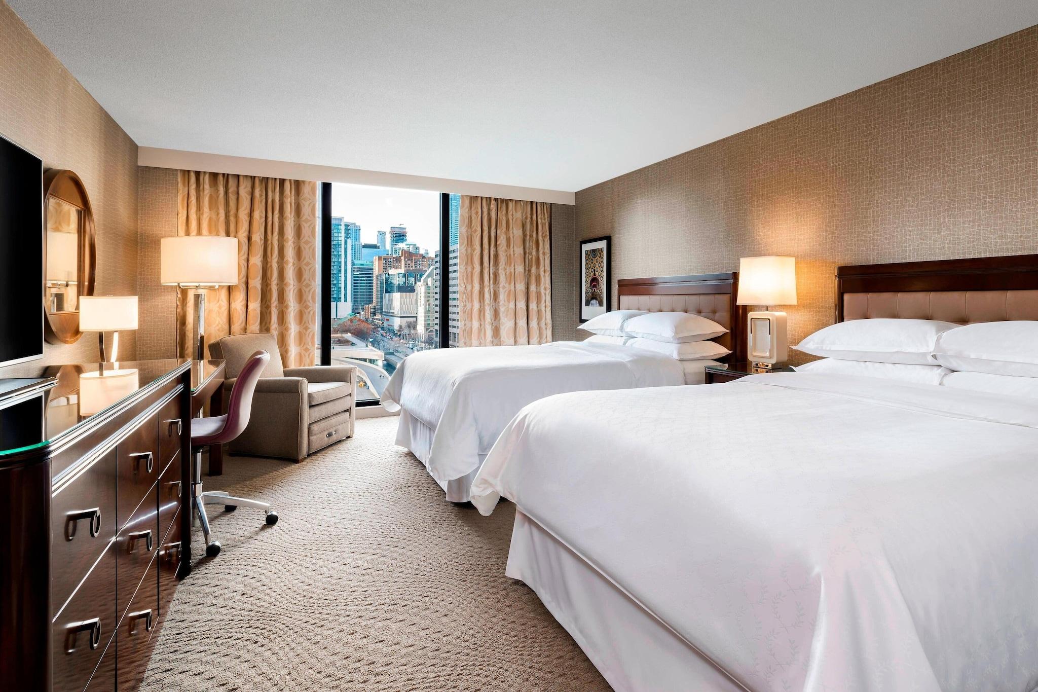 Quadruple Two Queen Beds