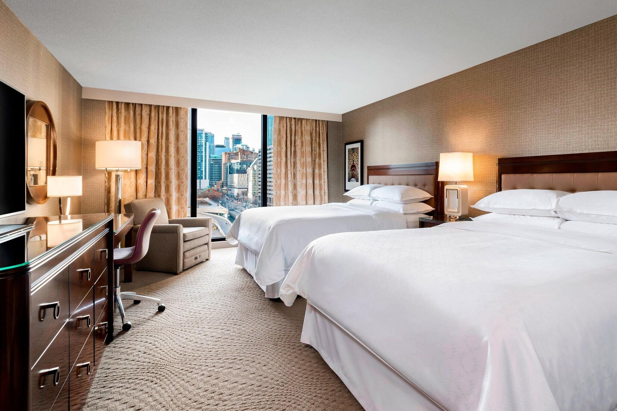 Quadruple Two Queen Beds