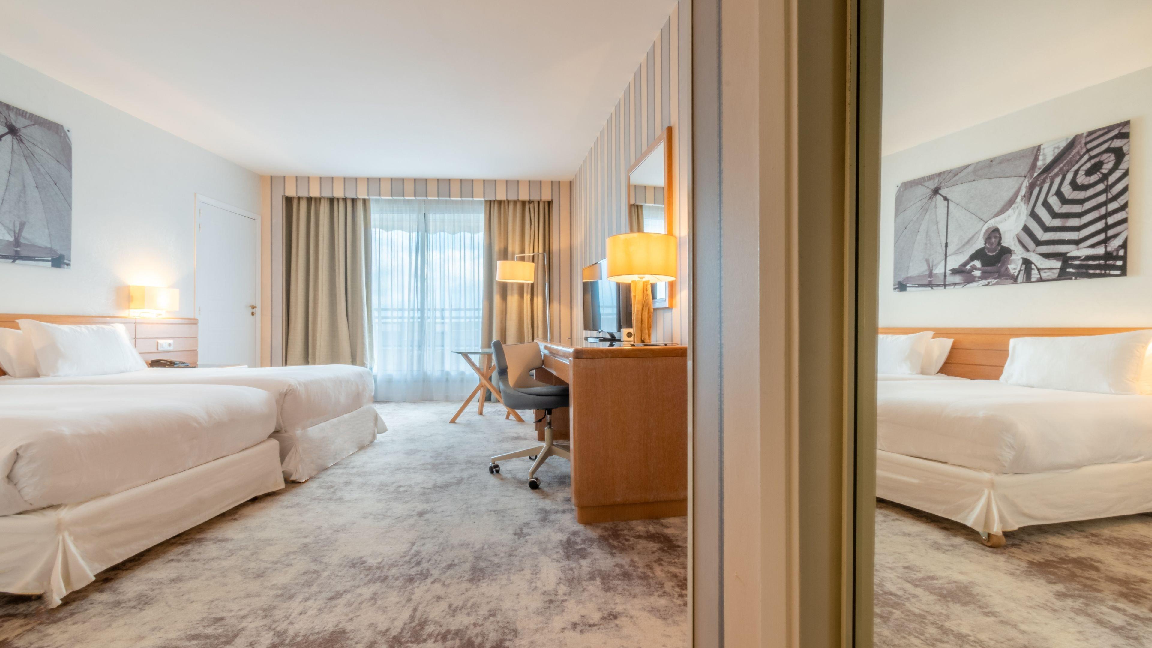 Double City View Two Double Beds