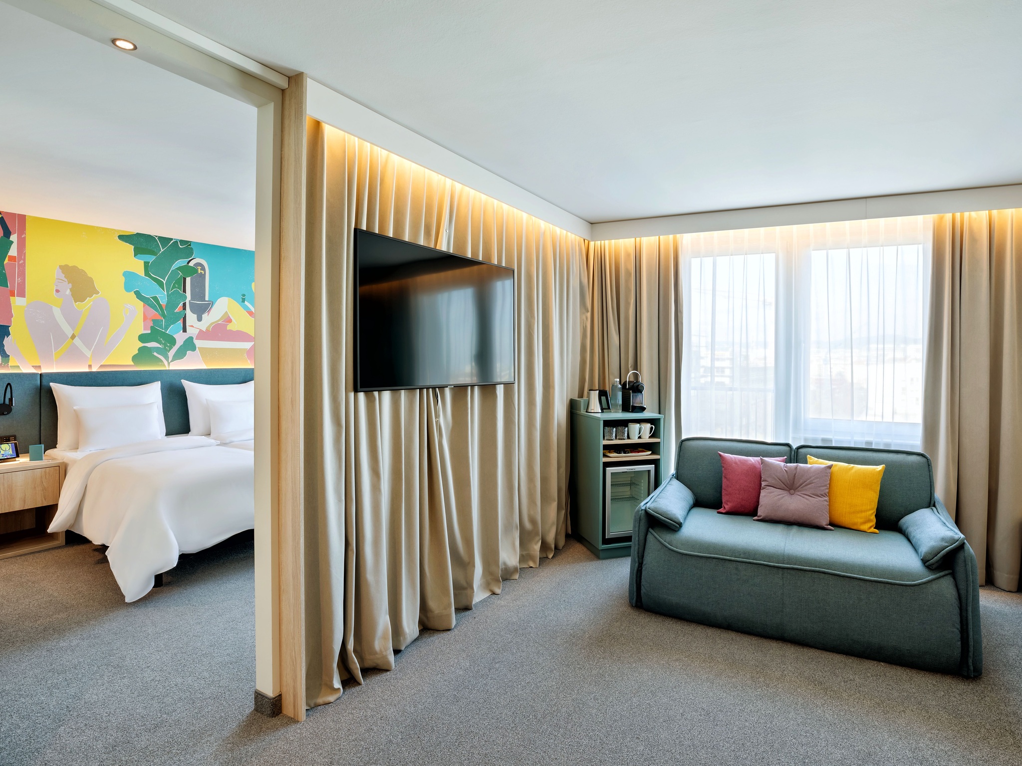 Double One Bedroom One Bathroom