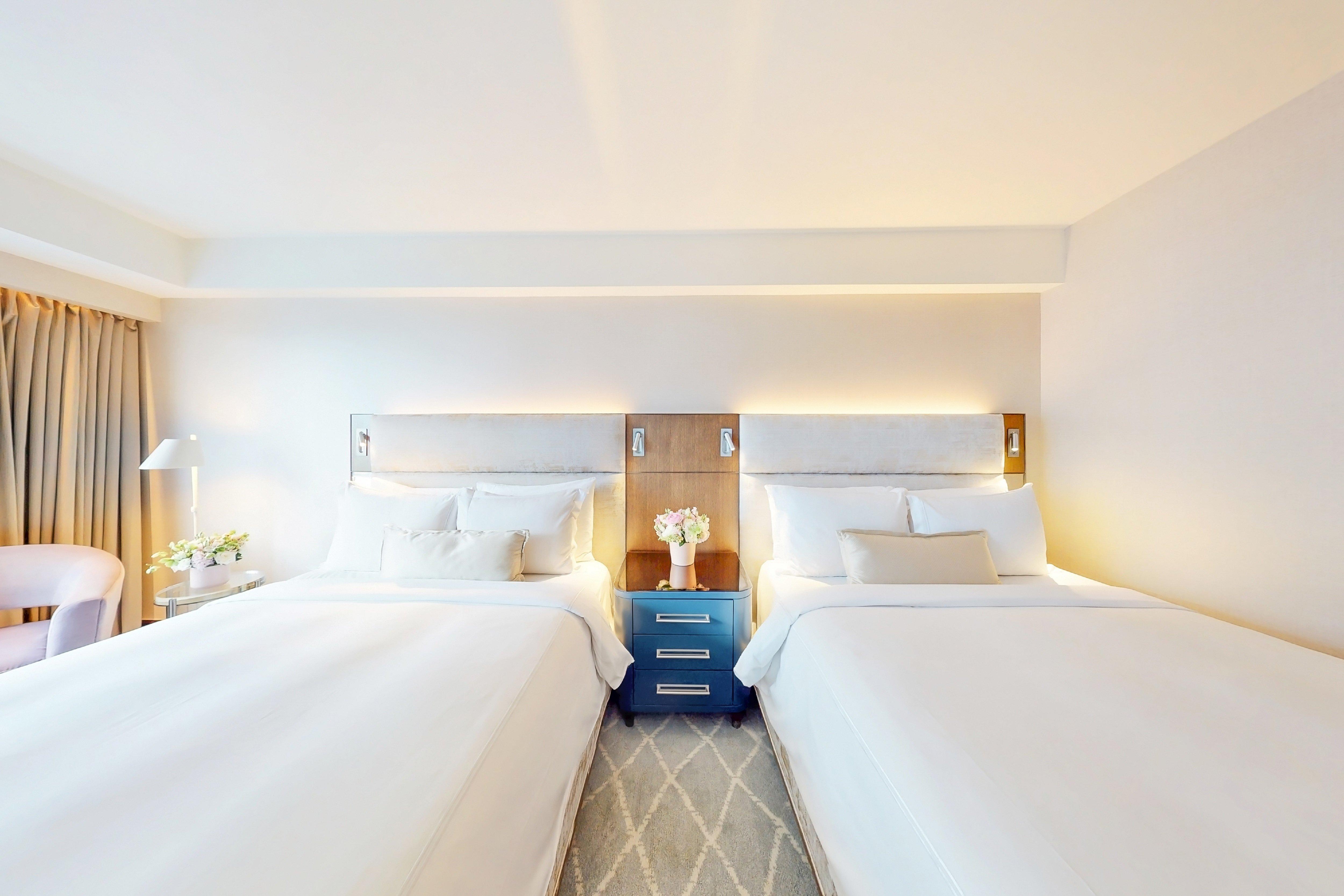 Double Two Queen Beds