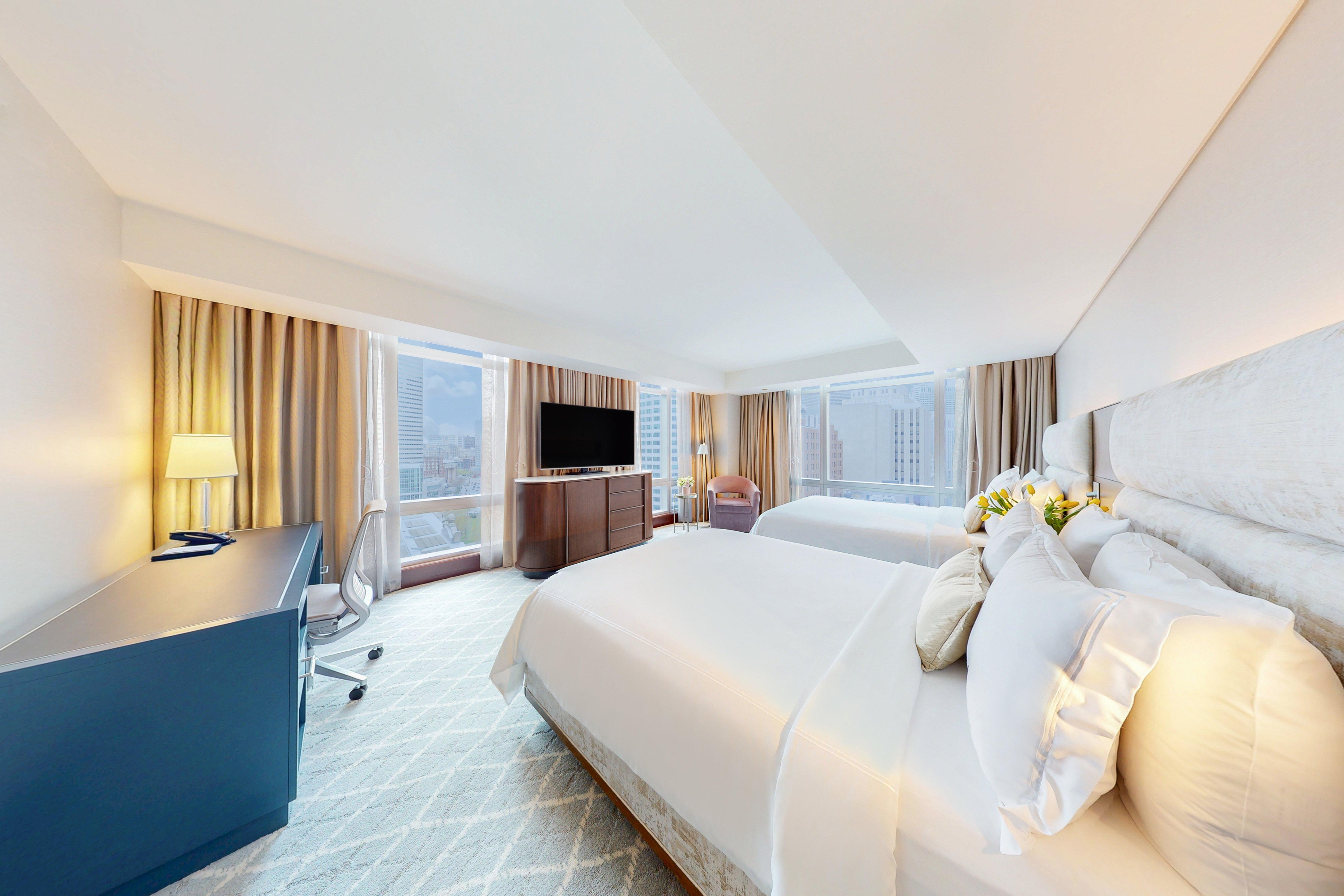 Double Two Queen Beds