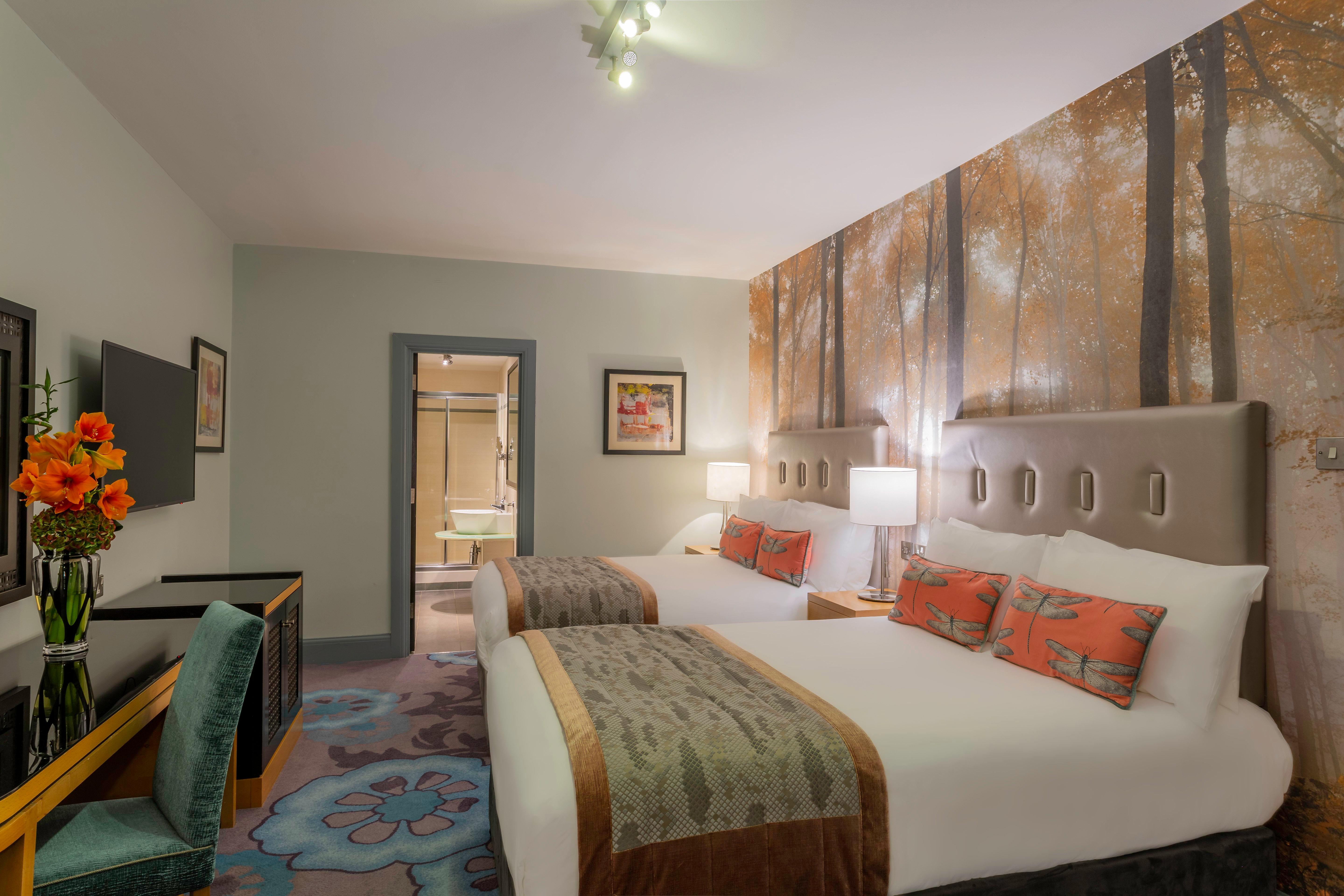 Double Two Double Beds