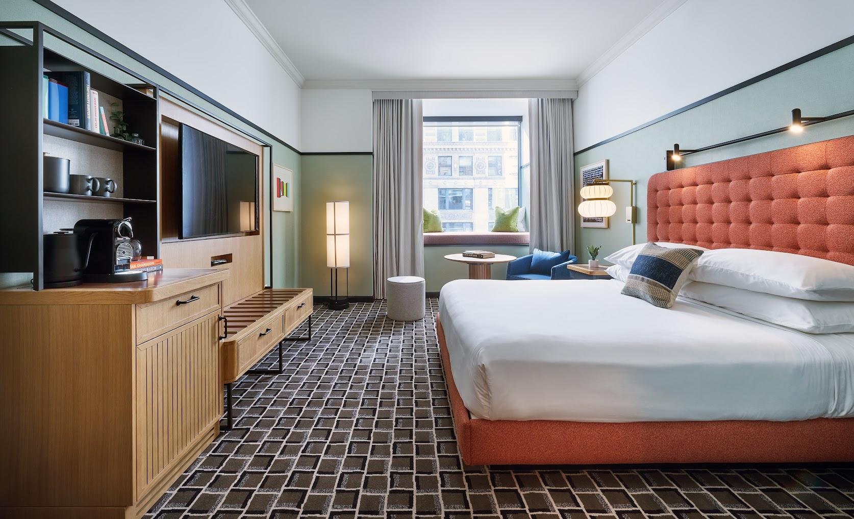 Double City View King Bed