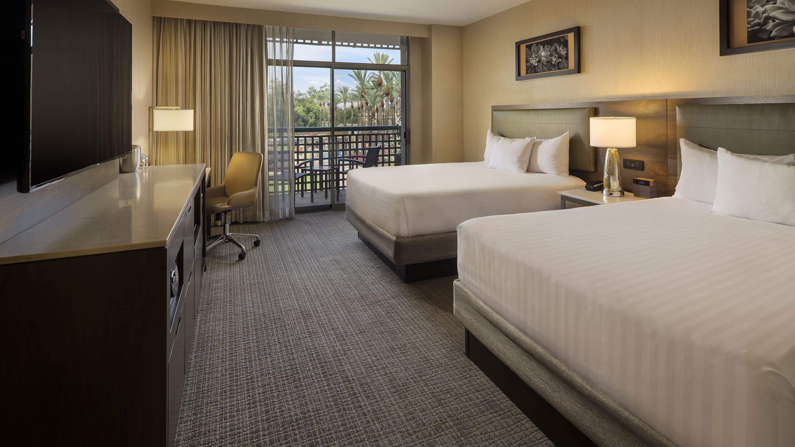 Double Two Queen Beds