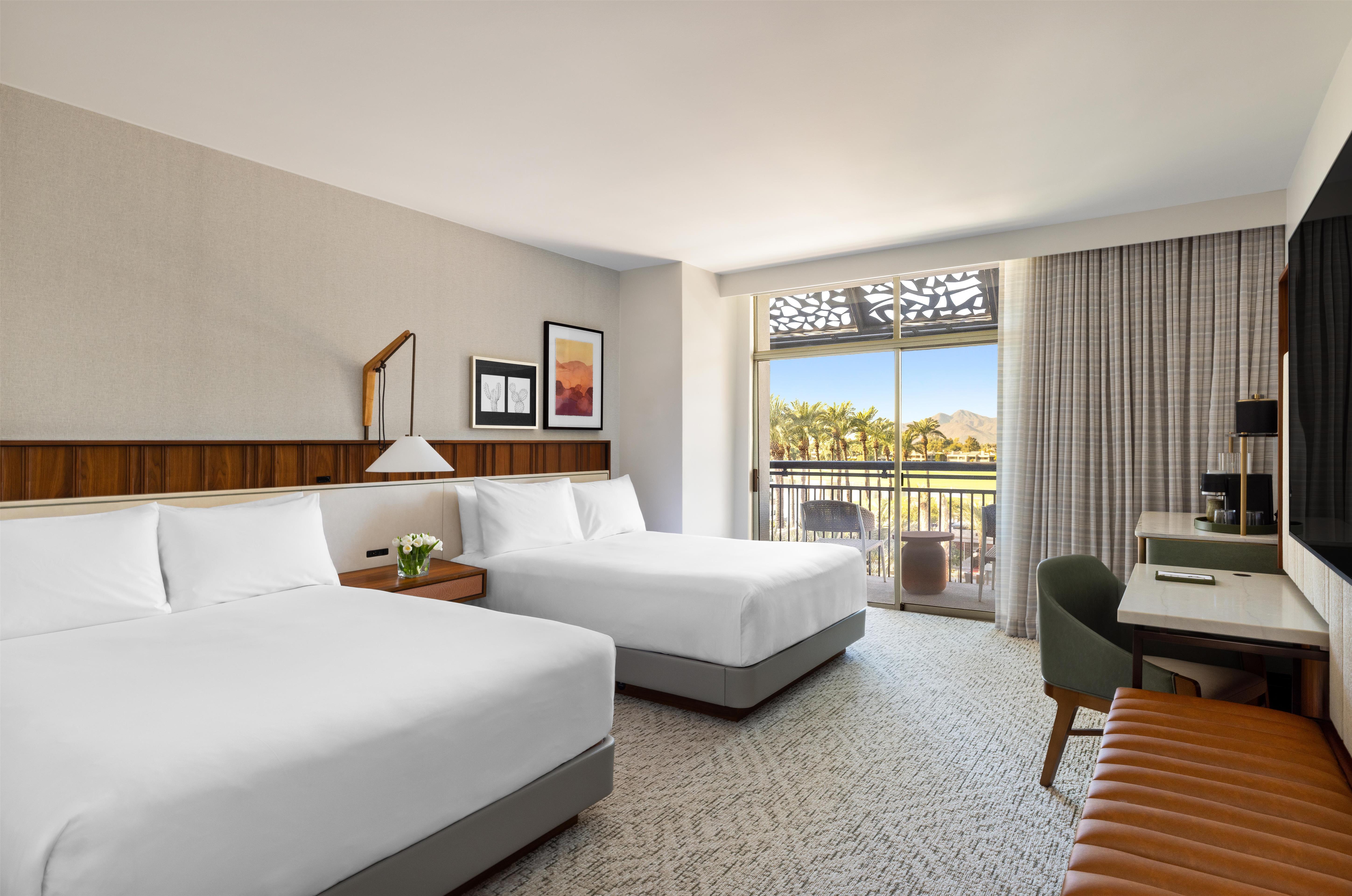 Double Two Queen Beds