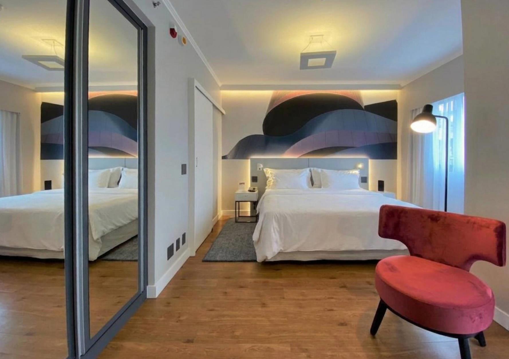 Double Queen Size Bed