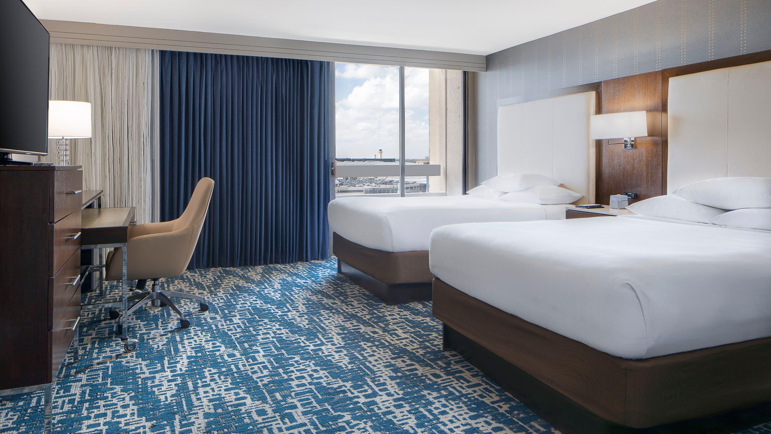 Double Two Queen Beds