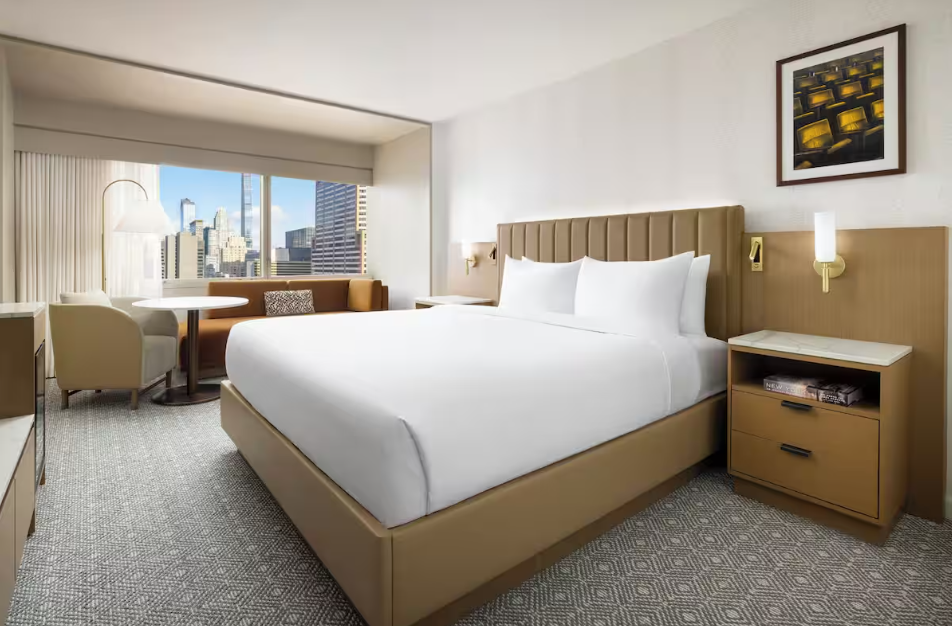 Double City View King Bed