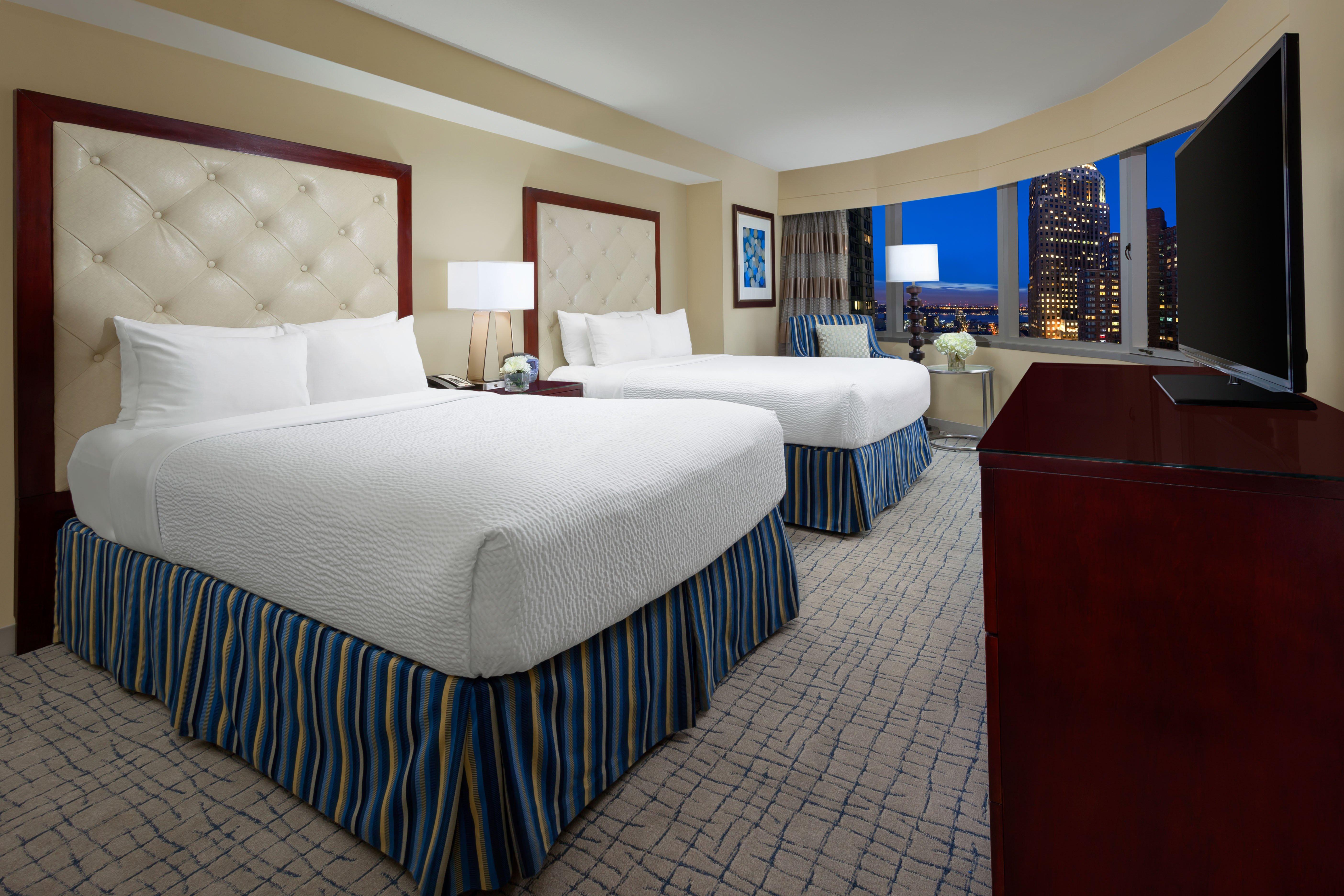 Double City View Two Double Beds