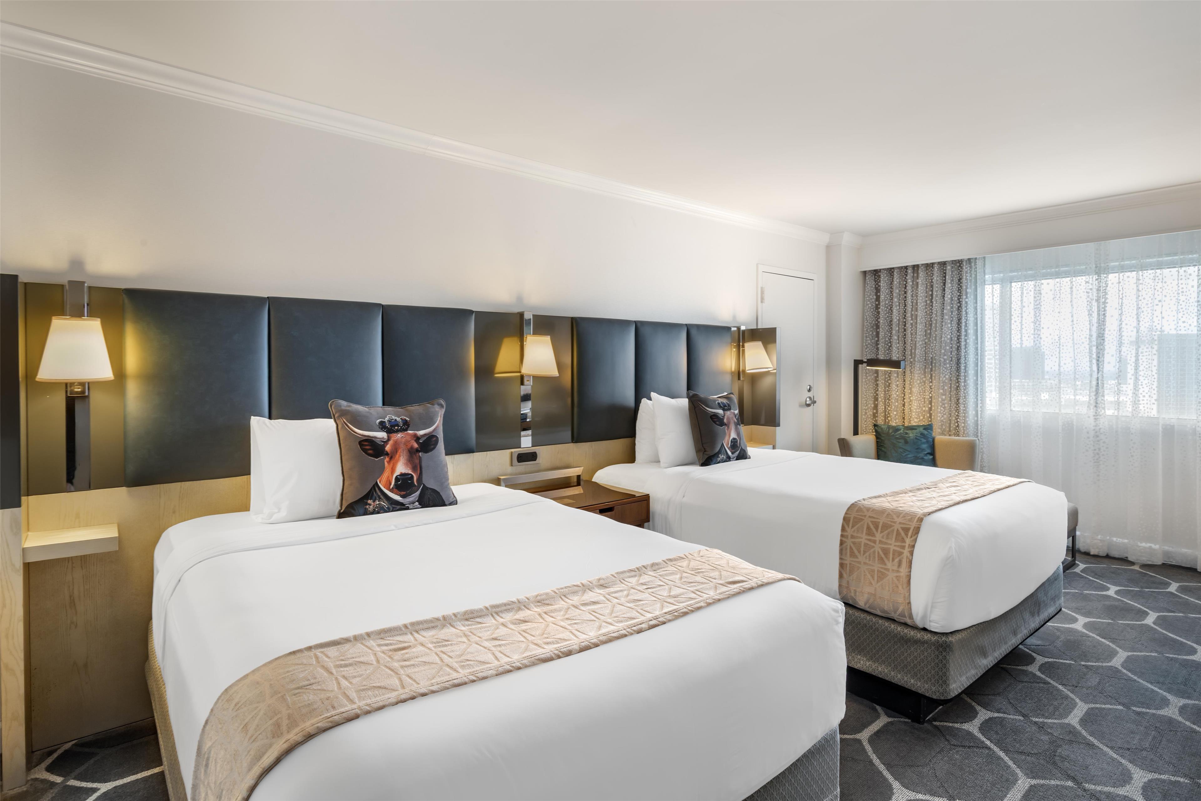 Double Two Double Beds