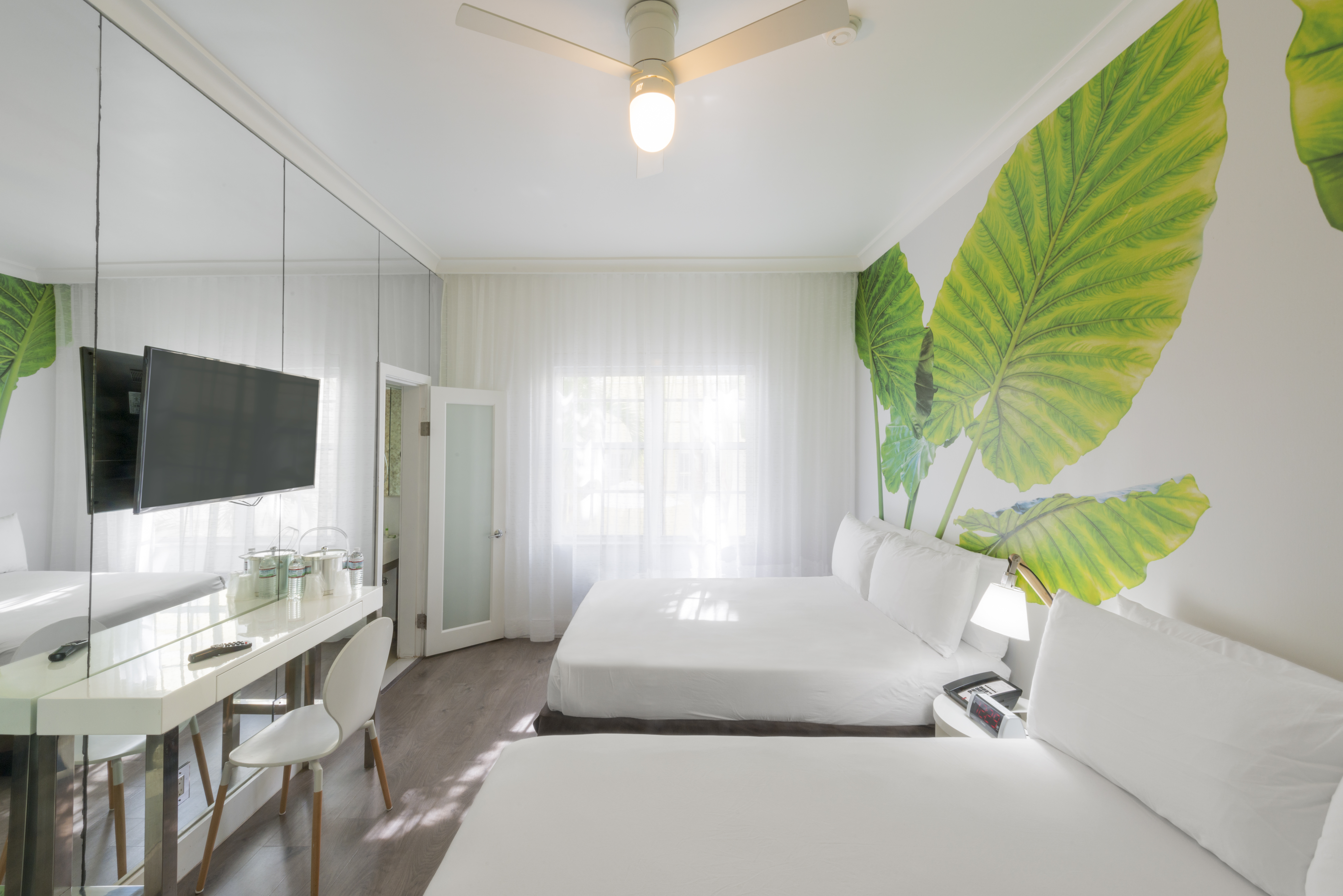 Double Two Double Beds