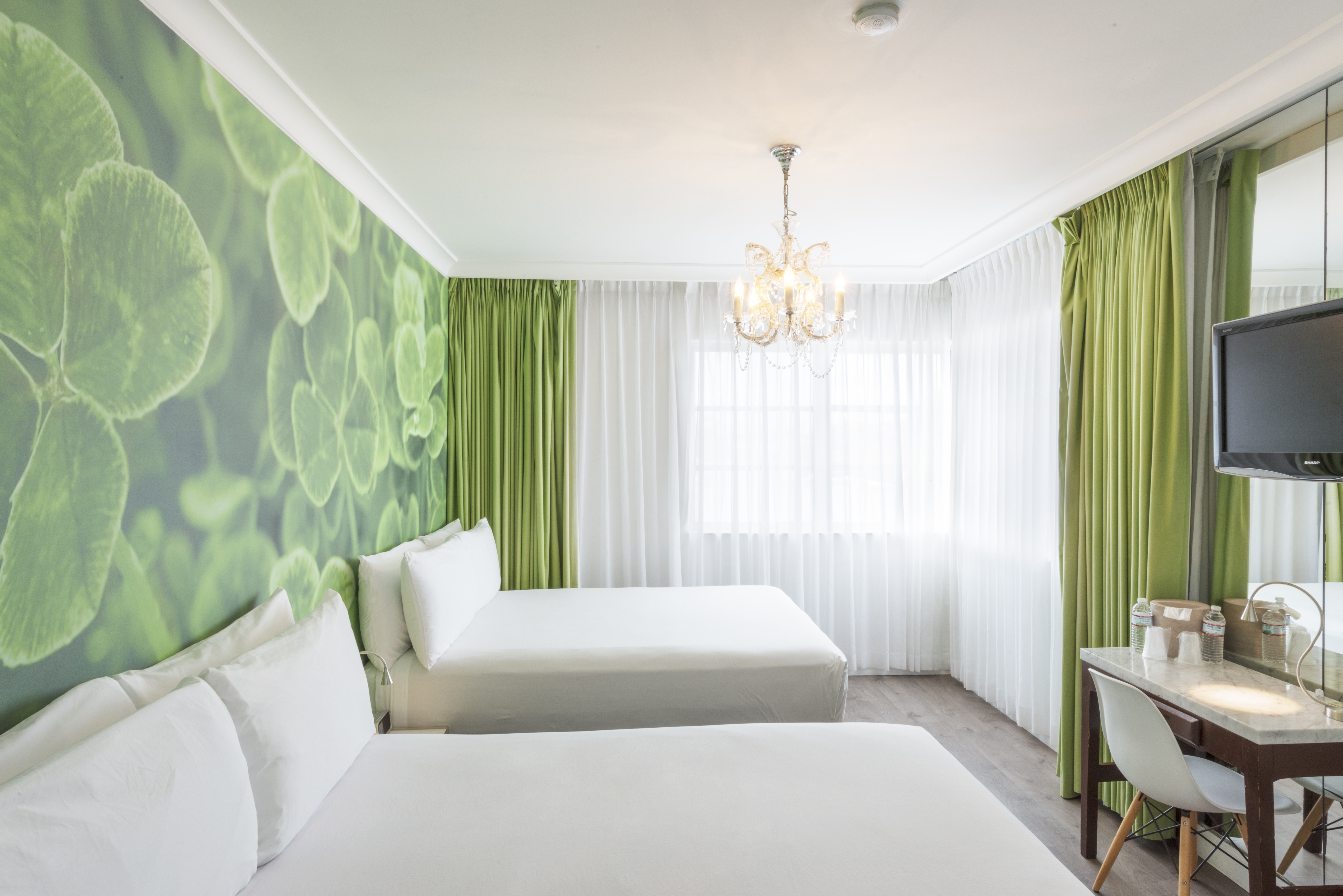 Double Two Double Beds