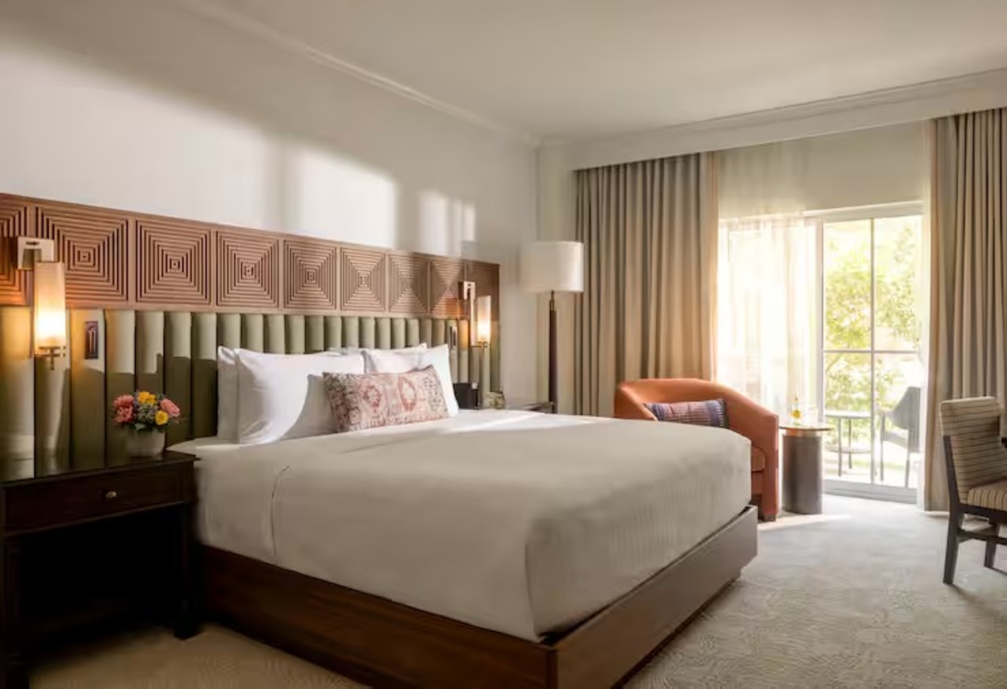 Double Guest Room King Bed