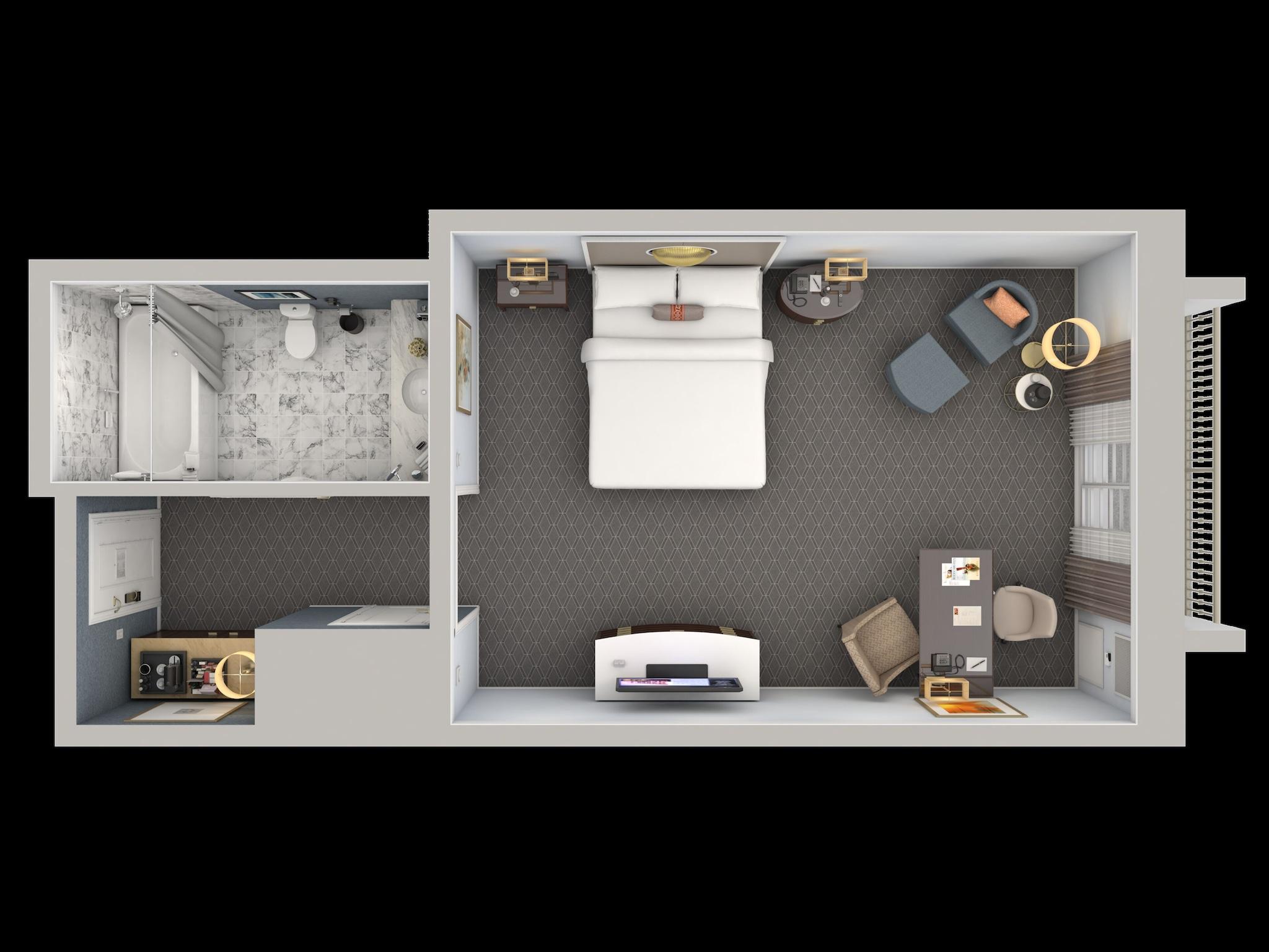 Double King Size Bed