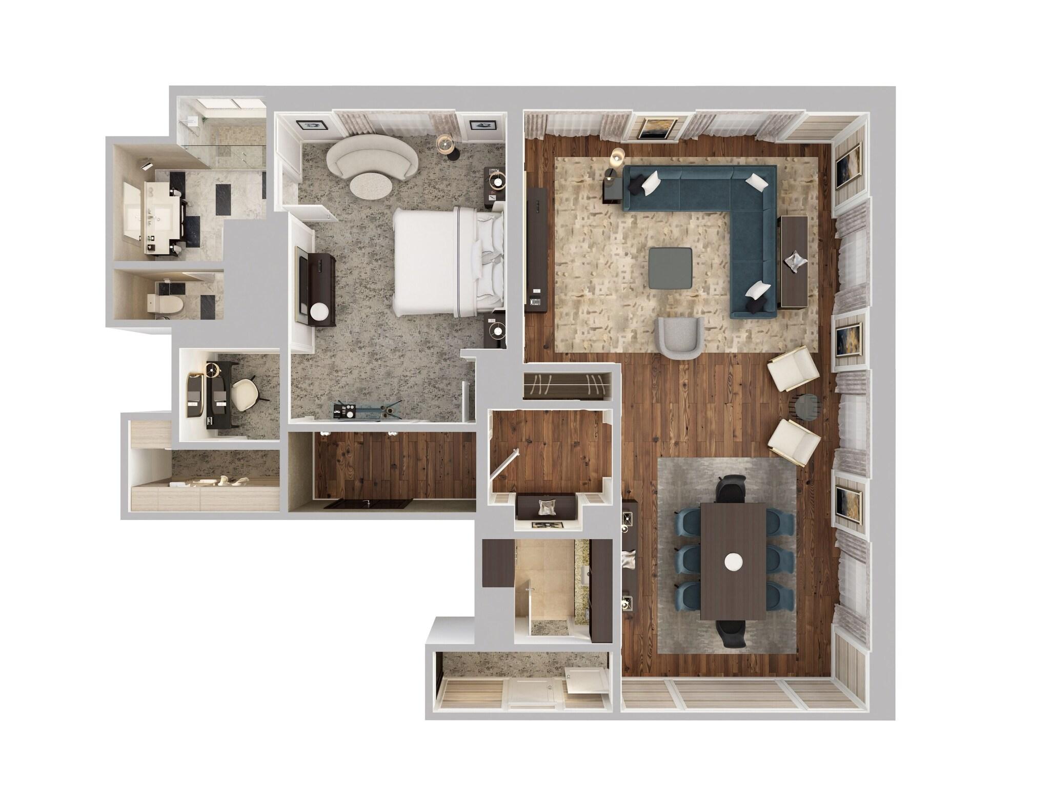 Suite King Bed One Bedroom 