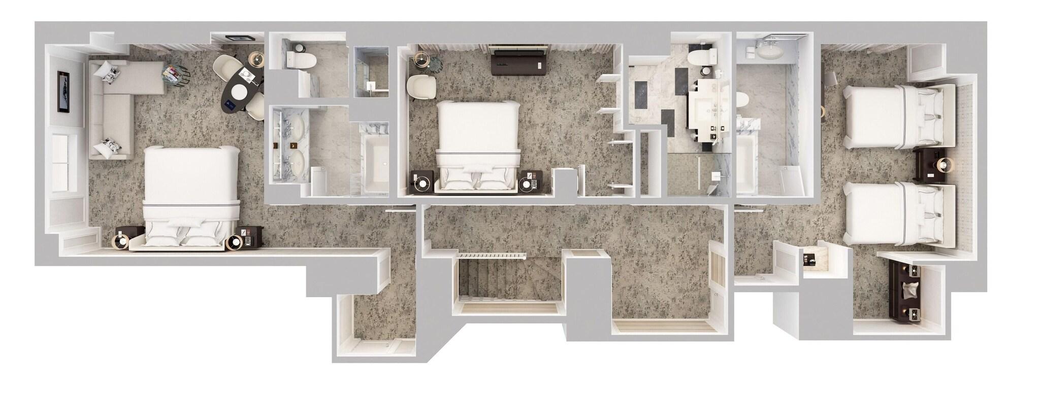 Suite Two Double Beds