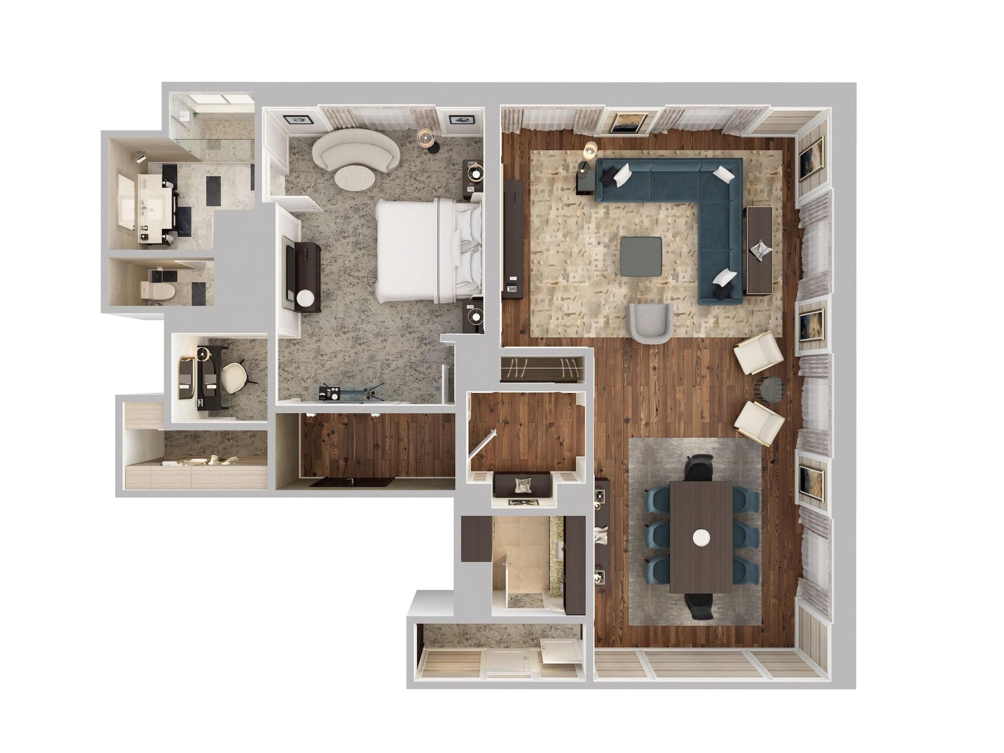 Suite Two Double Beds