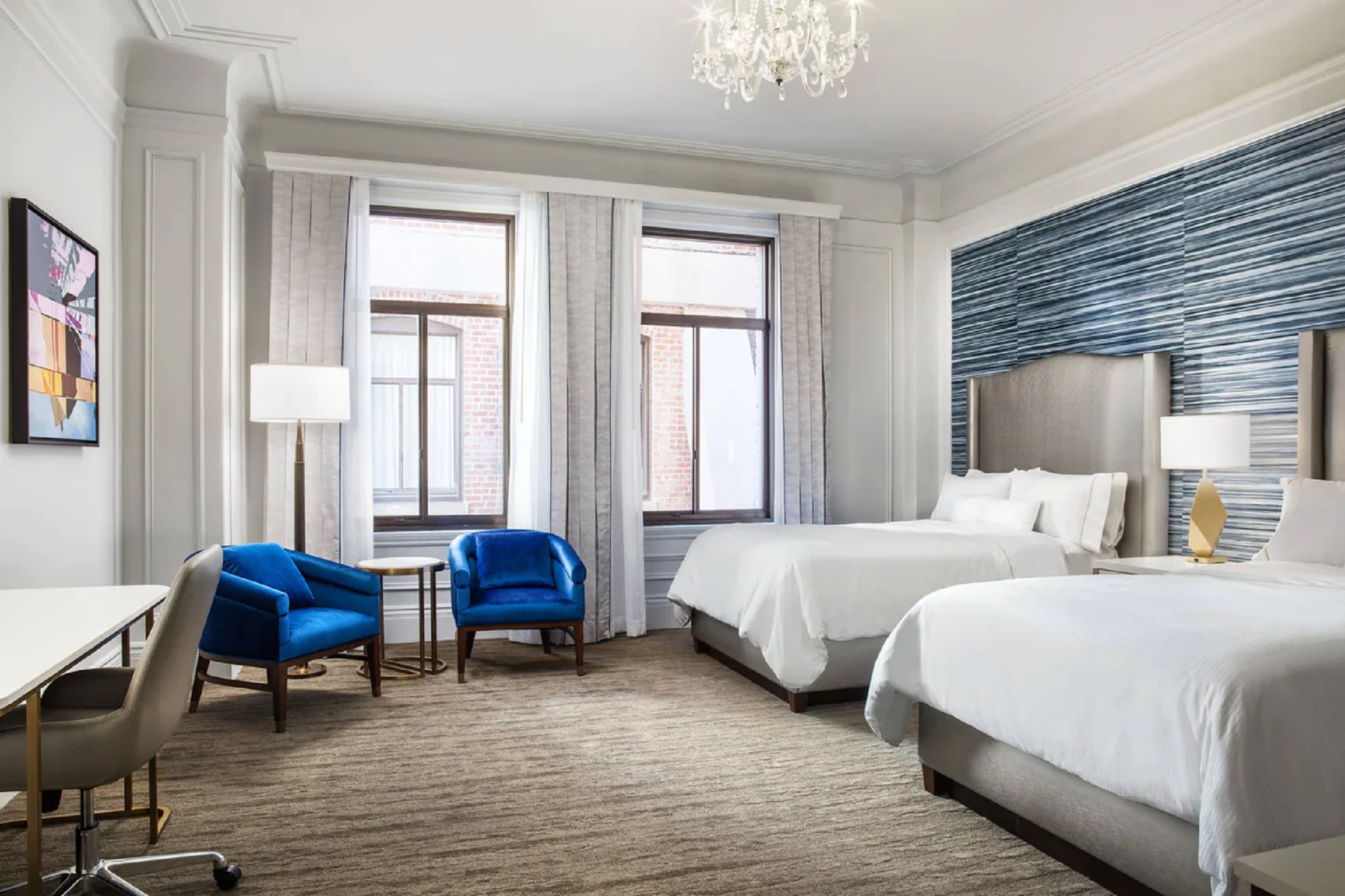 Double Two Double Beds